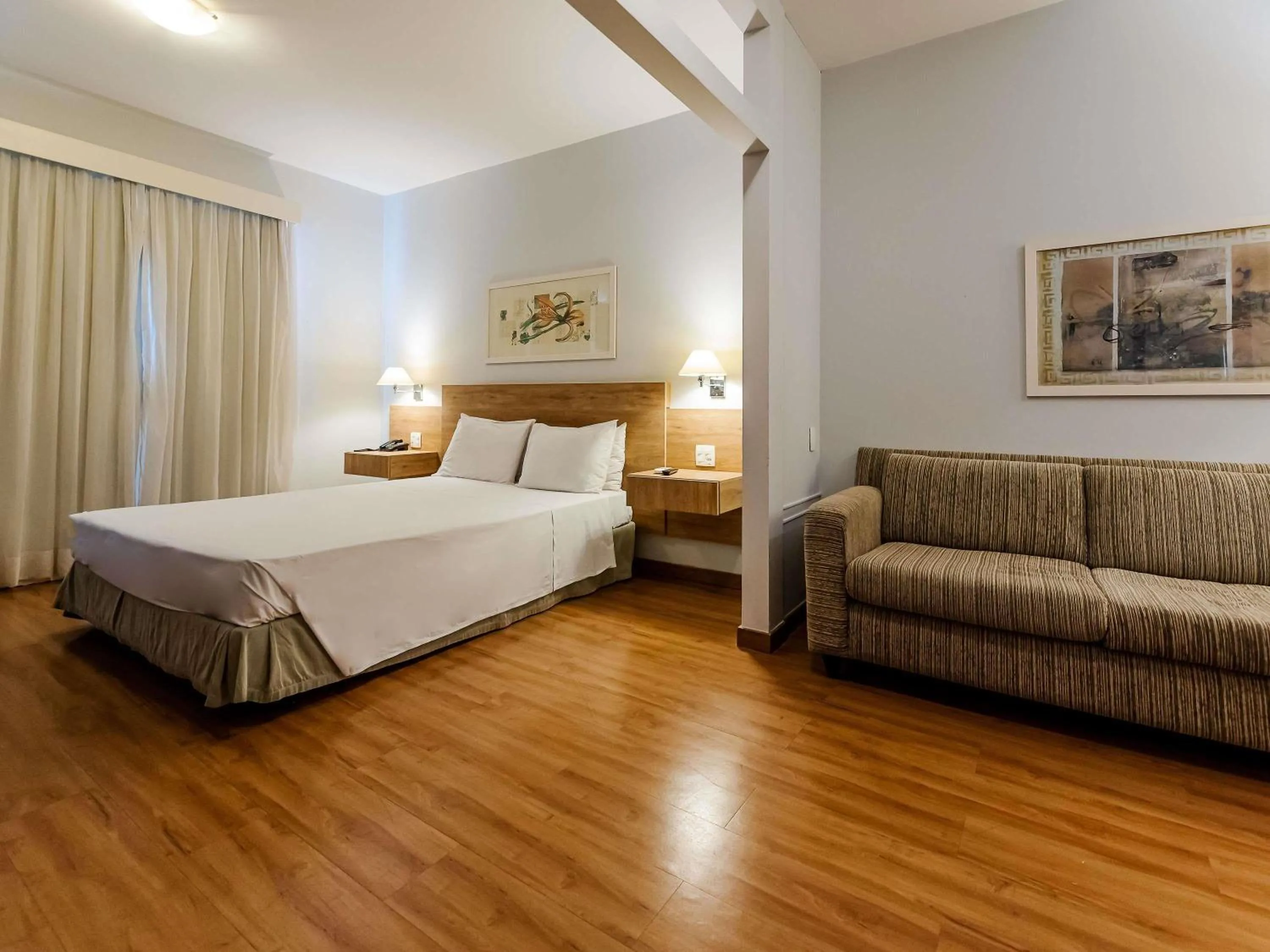 Bedroom, Bed in Ibis Styles Campinas Alphaville