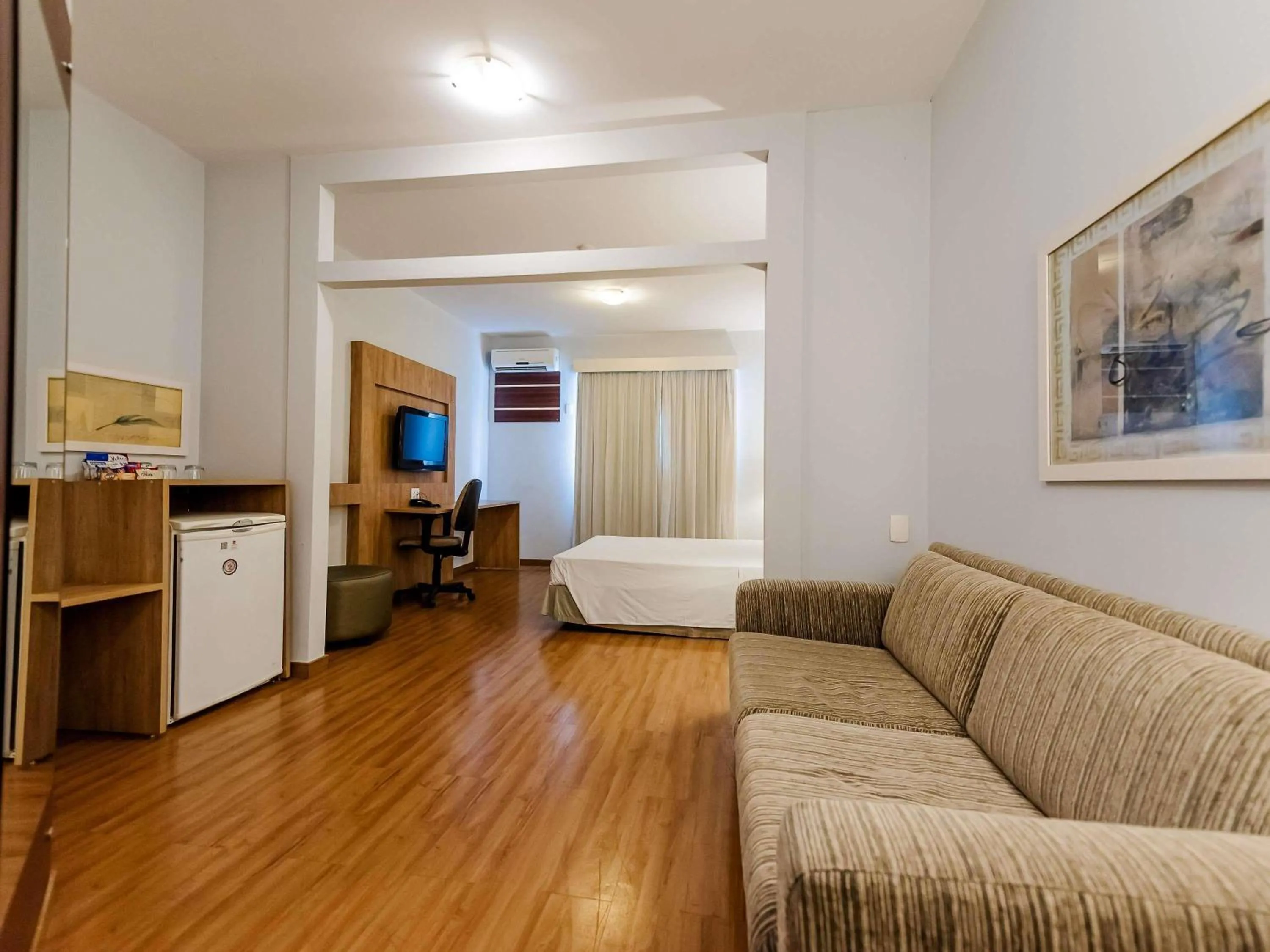 Bedroom, Bed in Ibis Styles Campinas Alphaville