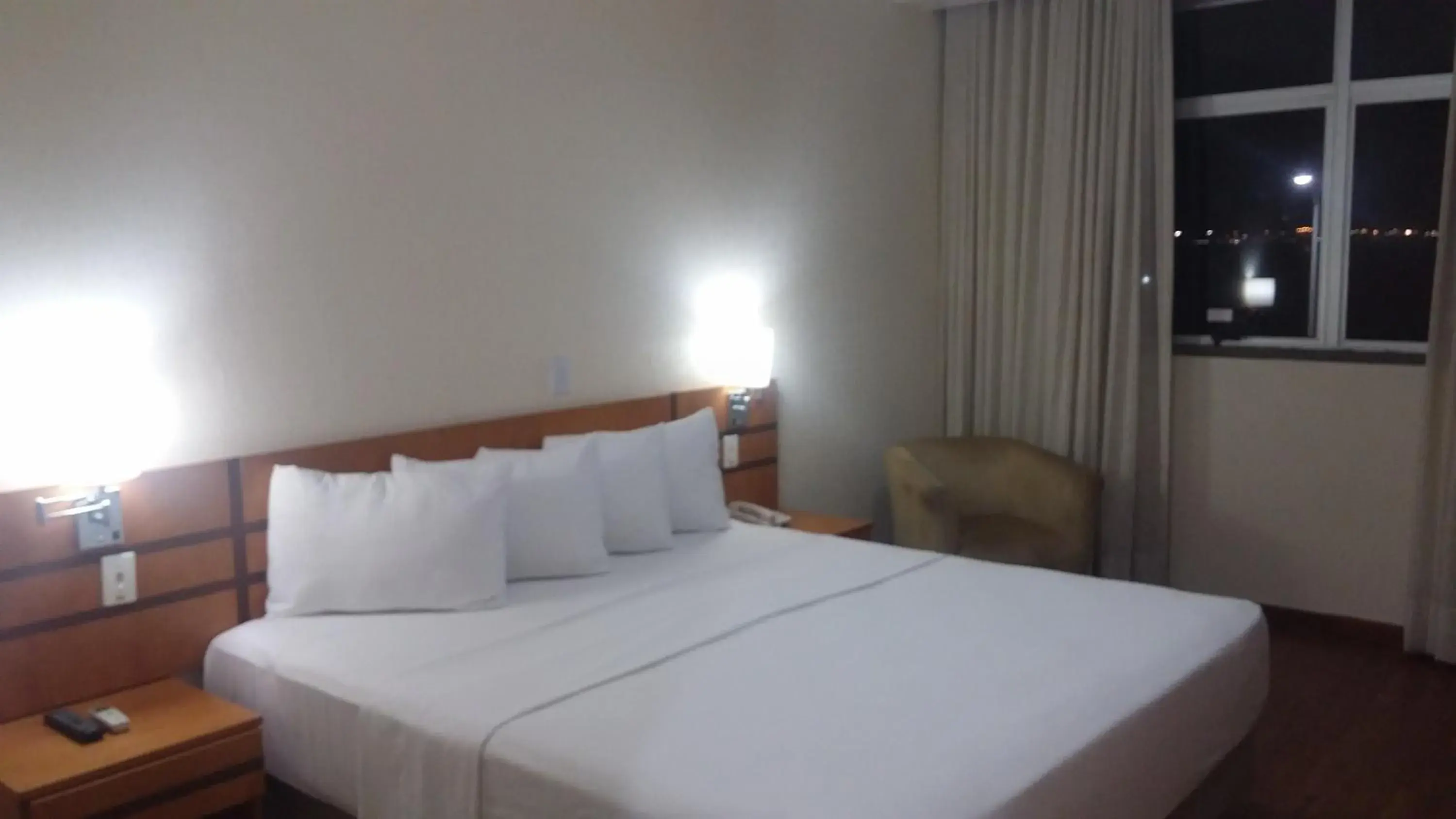 Bedroom, Bed in Vitoria Praia Hotel Bedroom, Bed in Vitoria Praia Hotel