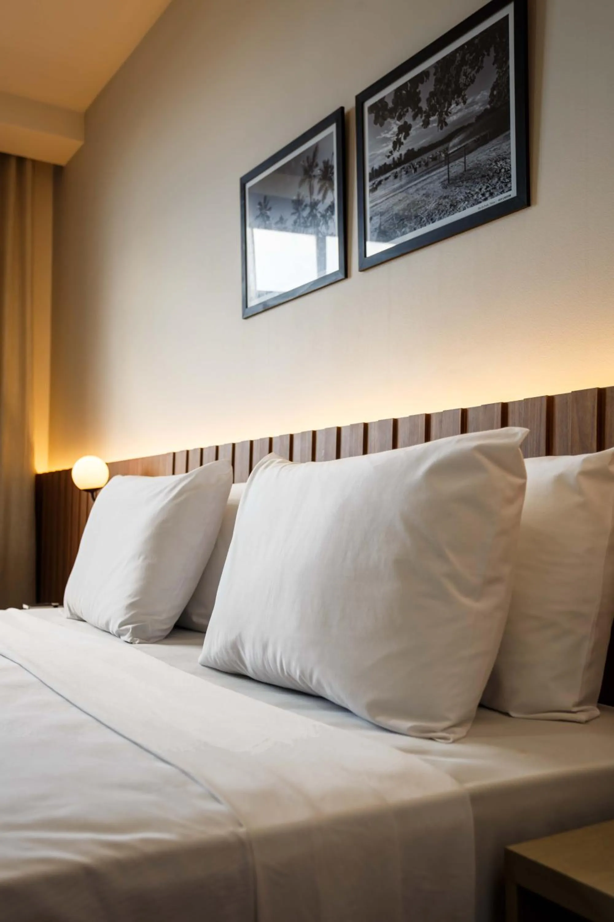 Bed in Vitoria Praia Hotel