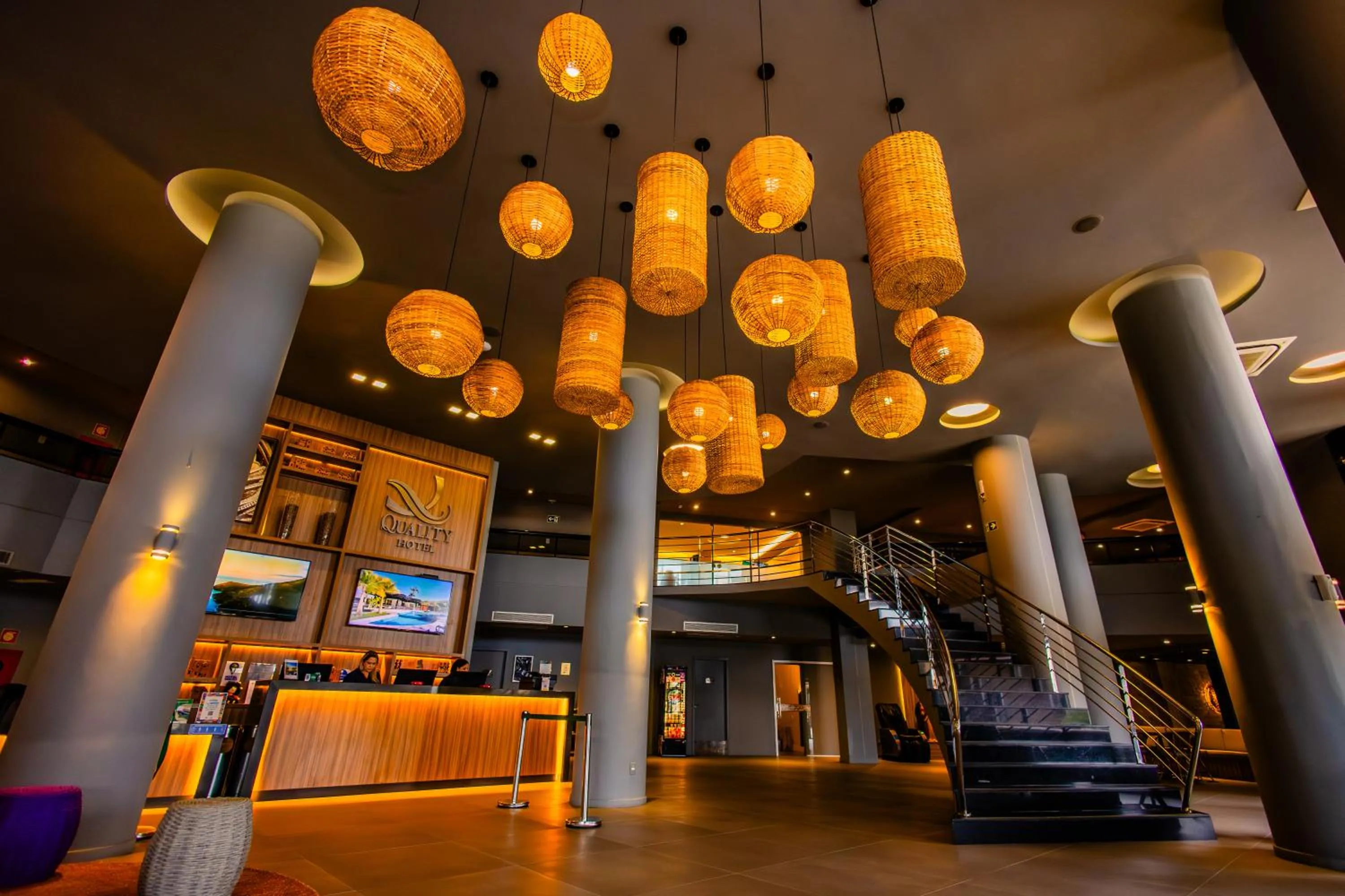 Lobby or reception in Quality Hotel Aracaju