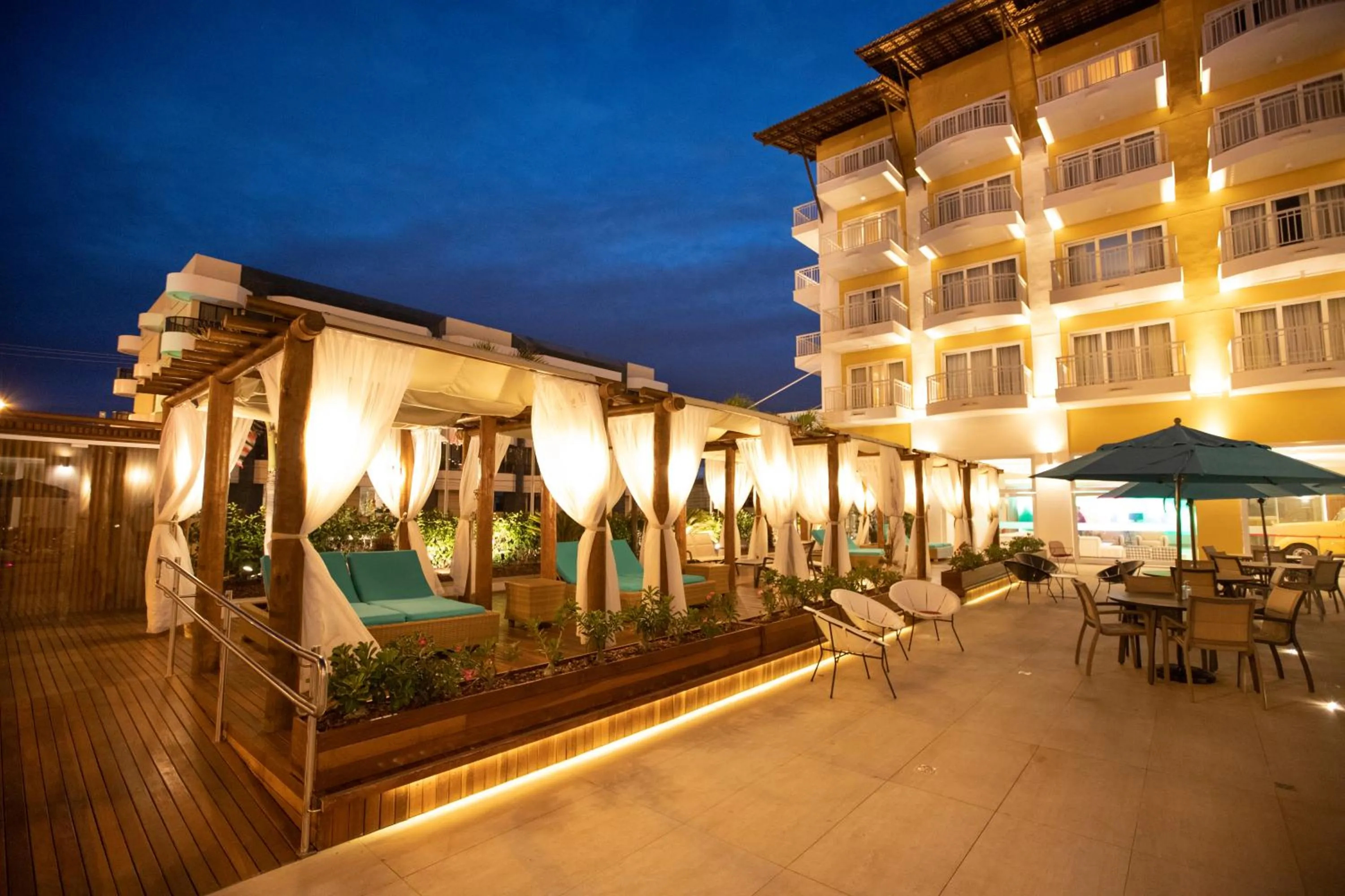 Patio in Vidam Hotel Aracaju - Transamerica Collection