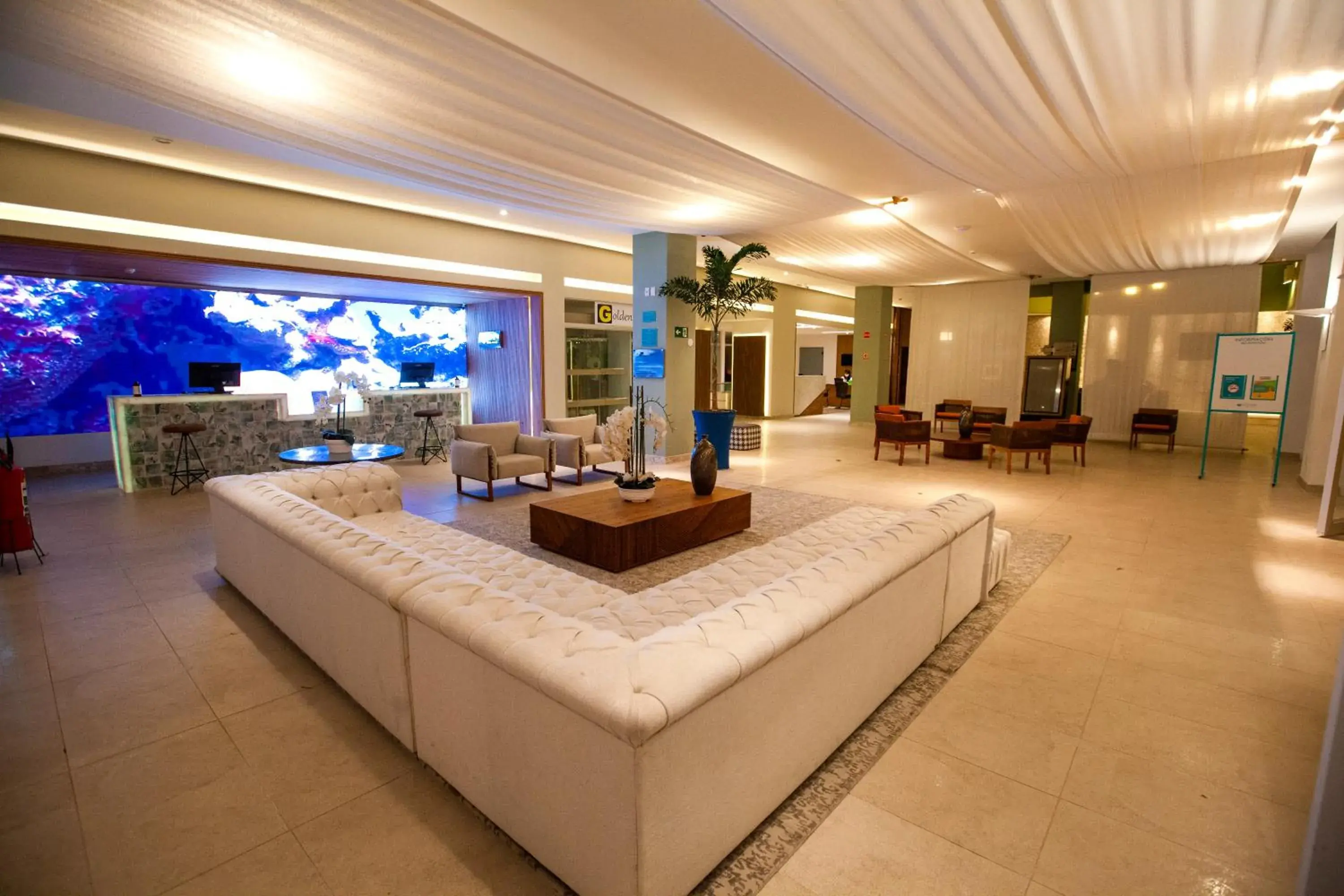 Lobby or reception in Vidam Hotel Aracaju - Transamerica Collection Lobby or reception in Vidam Hotel Aracaju - Transamerica Collection