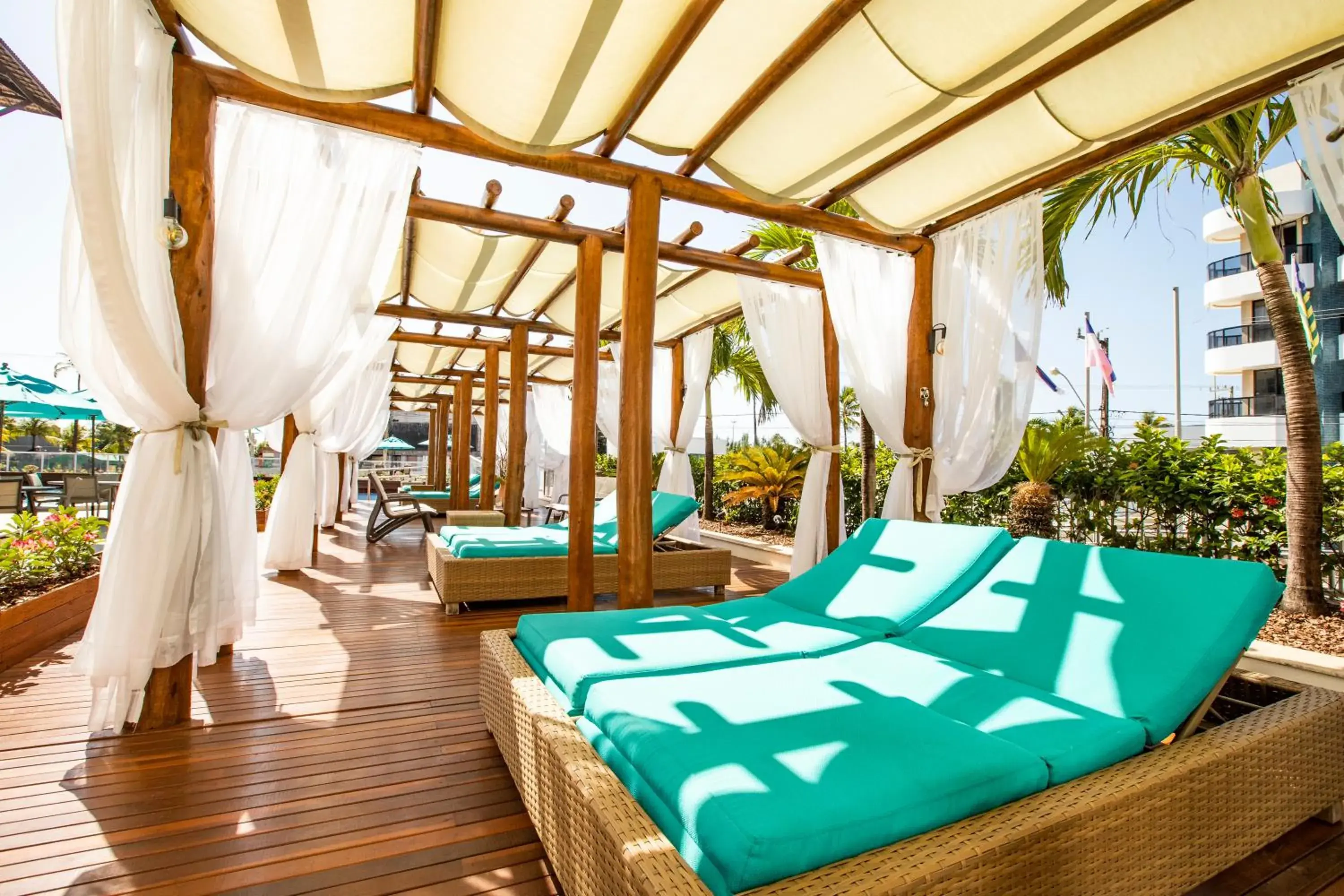 Pool view in Vidam Hotel Aracaju - Transamerica Collection Pool view in Vidam Hotel Aracaju - Transamerica Collection