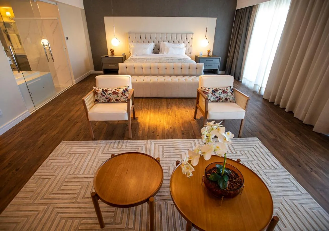 Living room, Bed in Vidam Hotel Aracaju - Transamerica Collection
