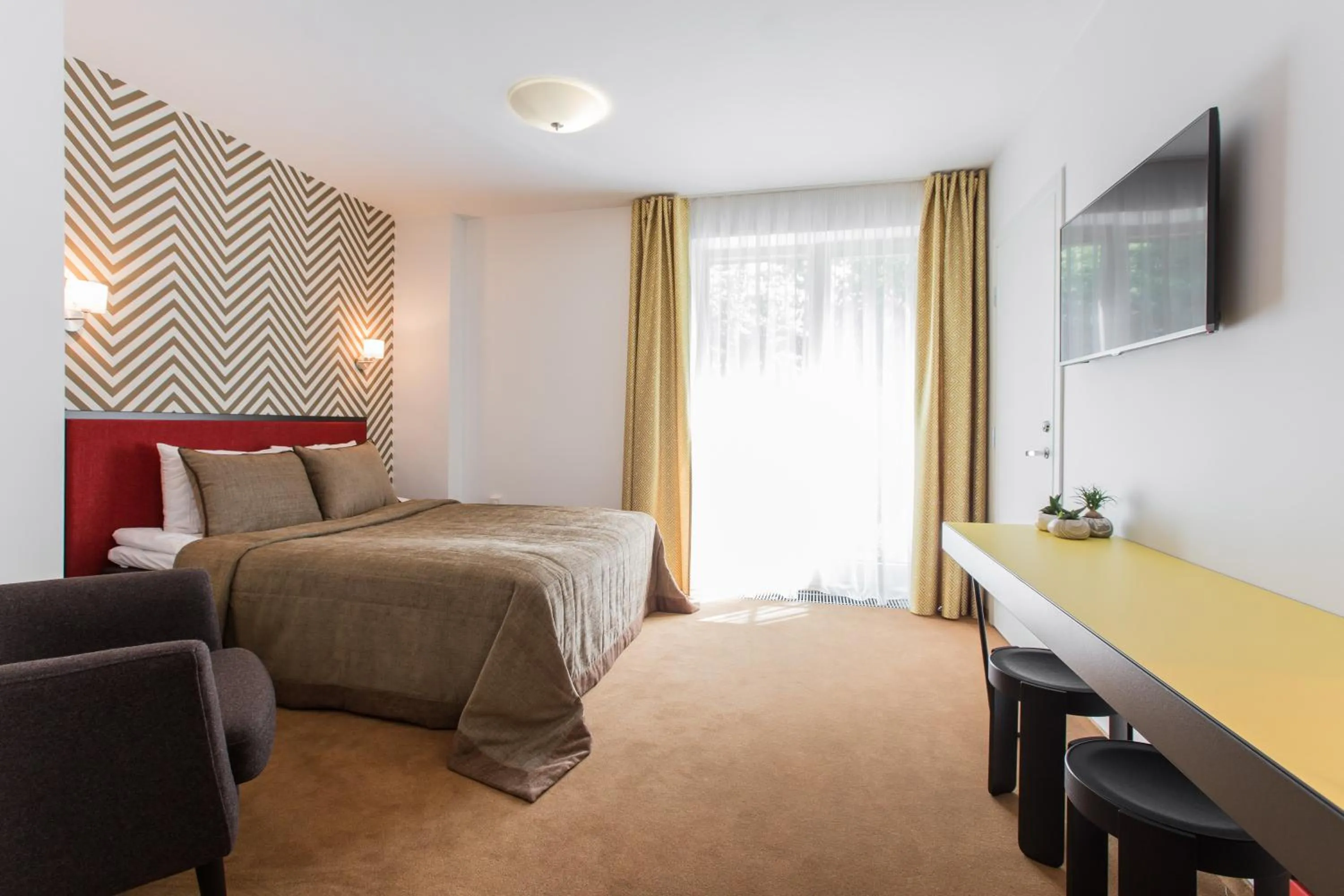 Photo of the whole room, Bed in Viešbutis Simpatija