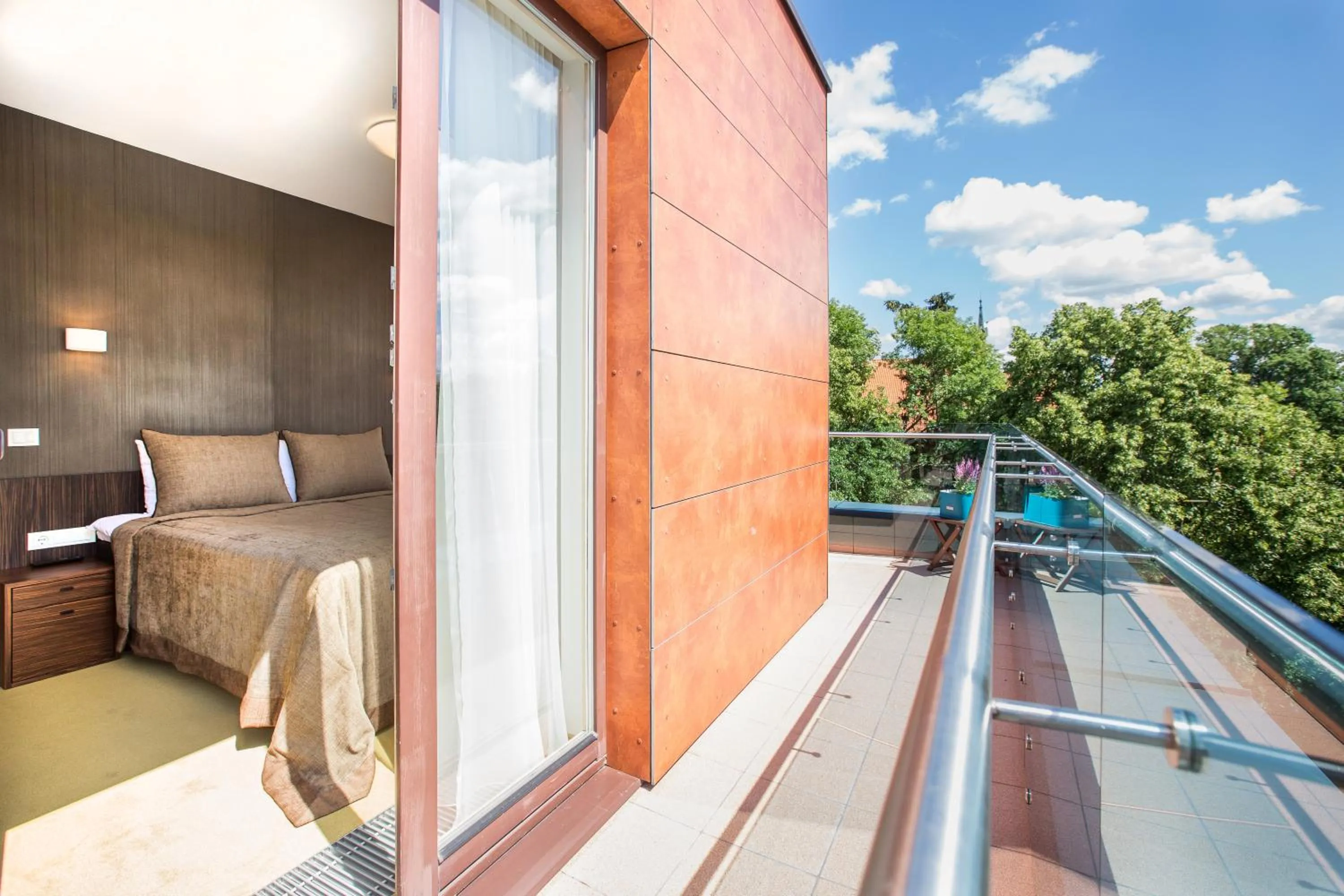 Bed in Viešbutis Simpatija