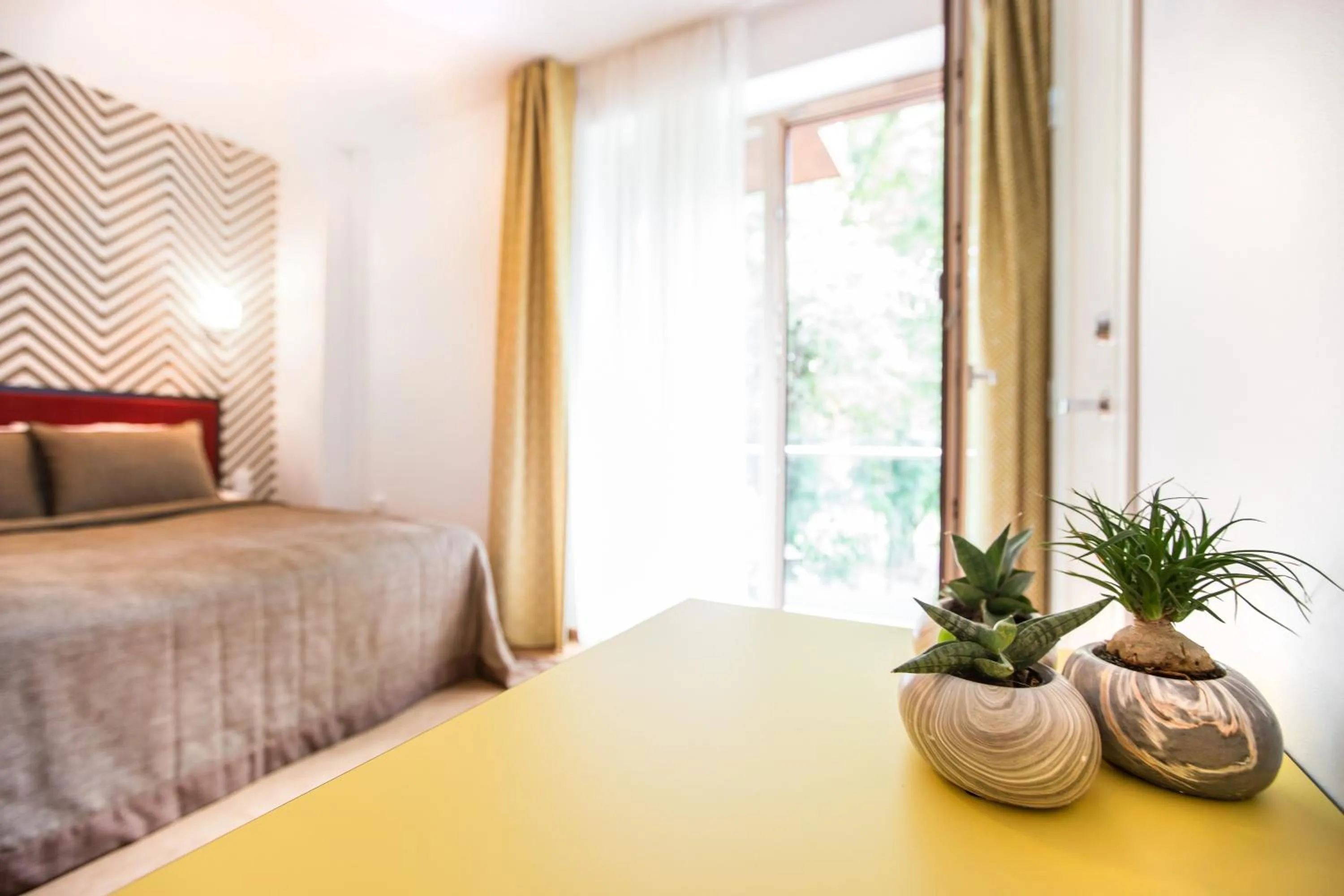 Bed in Viešbutis Simpatija