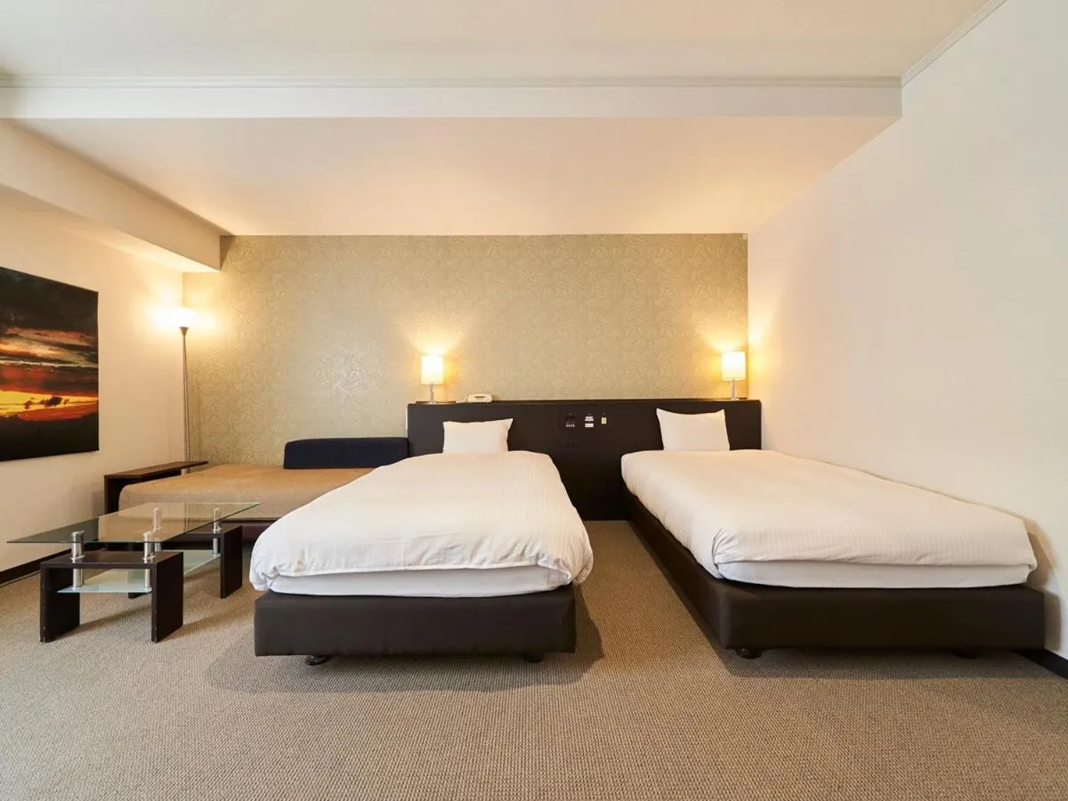 Bed in Hotel Global View Sapporo Old Hotel Royal Stay Sapporo