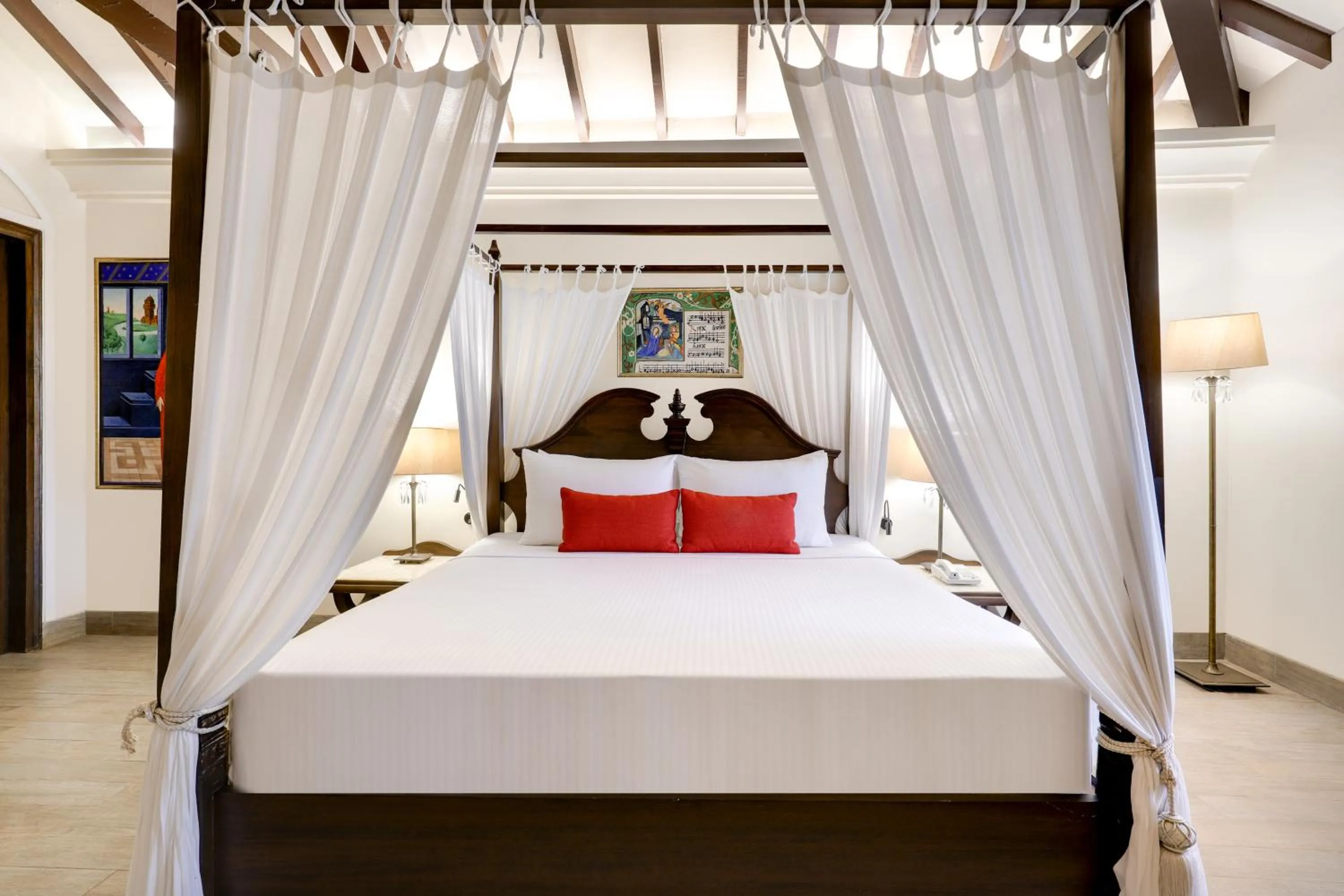 Bedroom, Bed in Lemon Tree Amarante Beach Resort, Goa