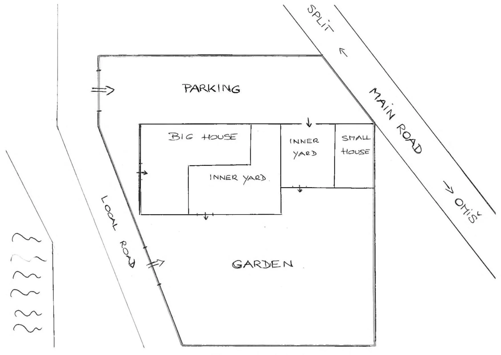 Property building in Villa Cindro House
