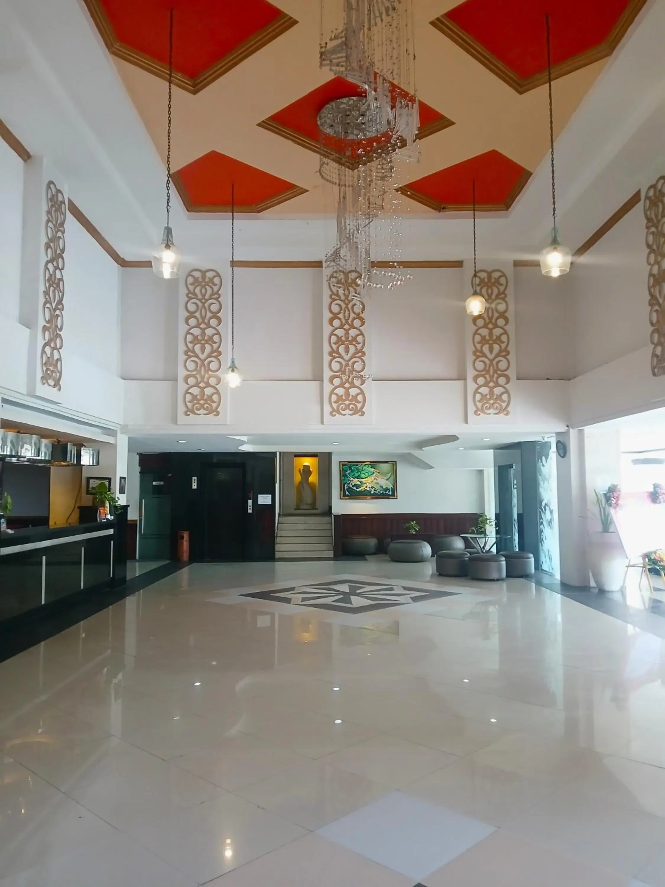 Lobby or reception in Nirmala Hotel & Convention Centre Lobby or reception in Nirmala Hotel & Convention Centre