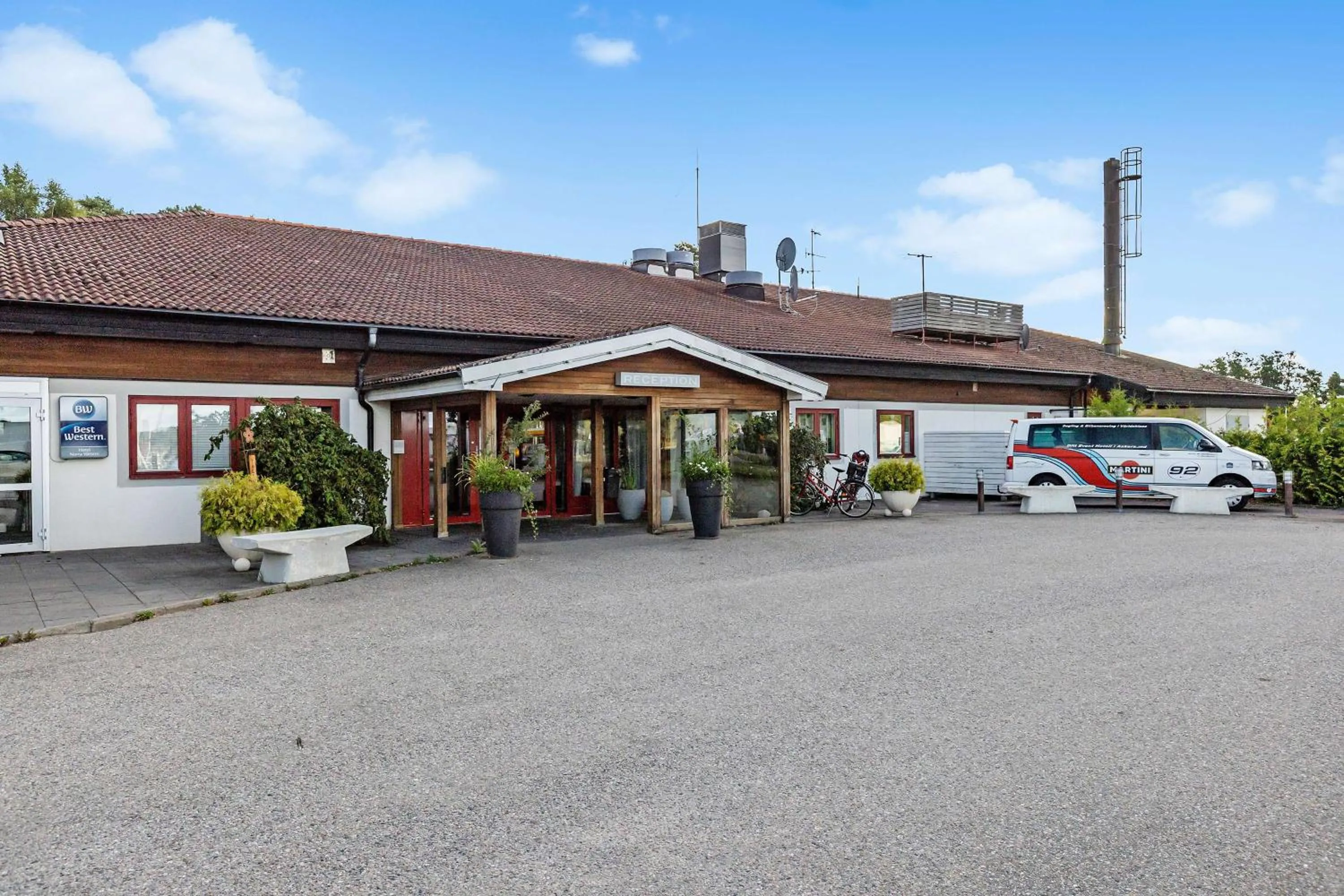 Property building in Best Western Hotel Norra Vattern