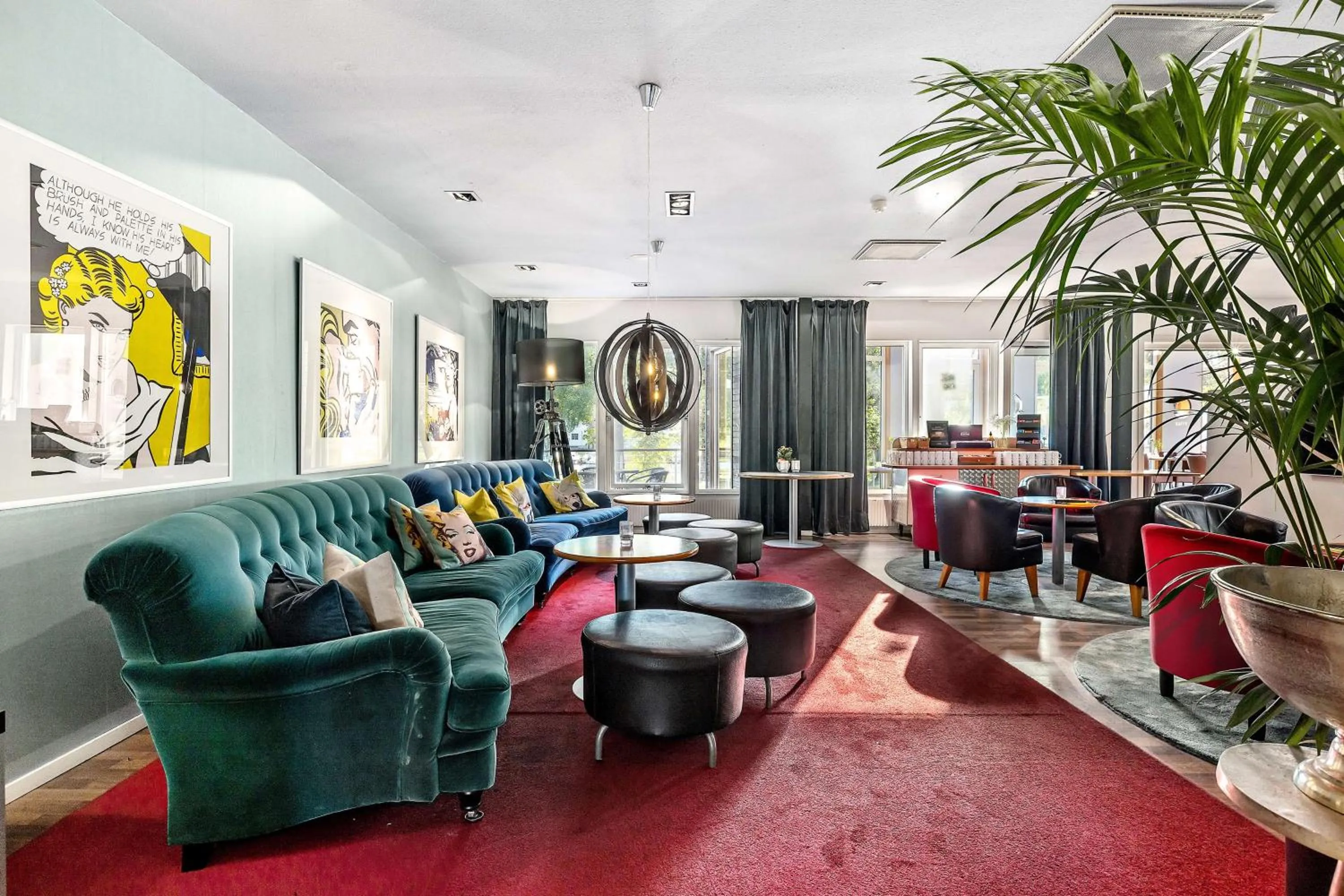 Lobby or reception in Best Western Hotel Norra Vattern