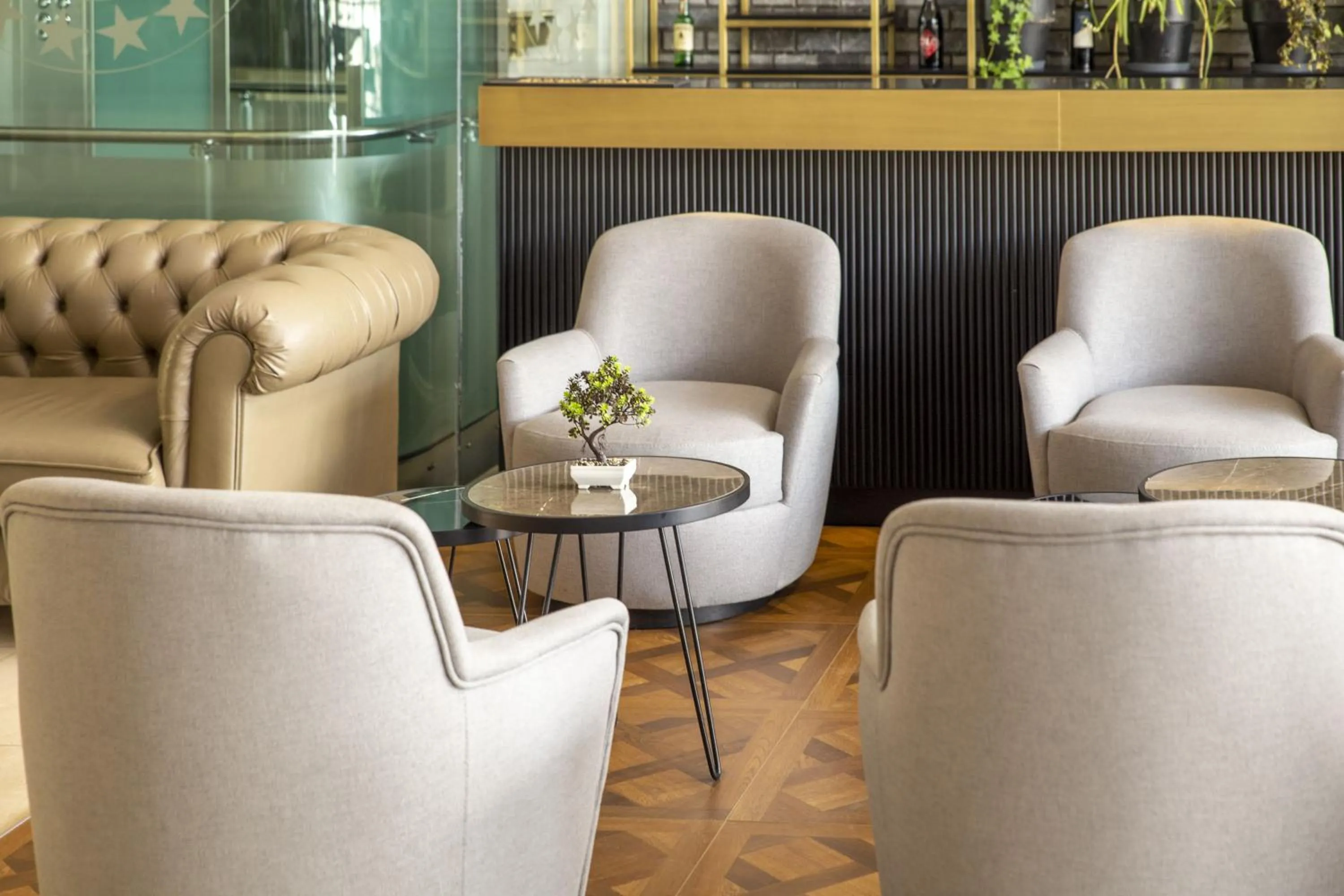 Seating area in New Balturk Hotel Izmit