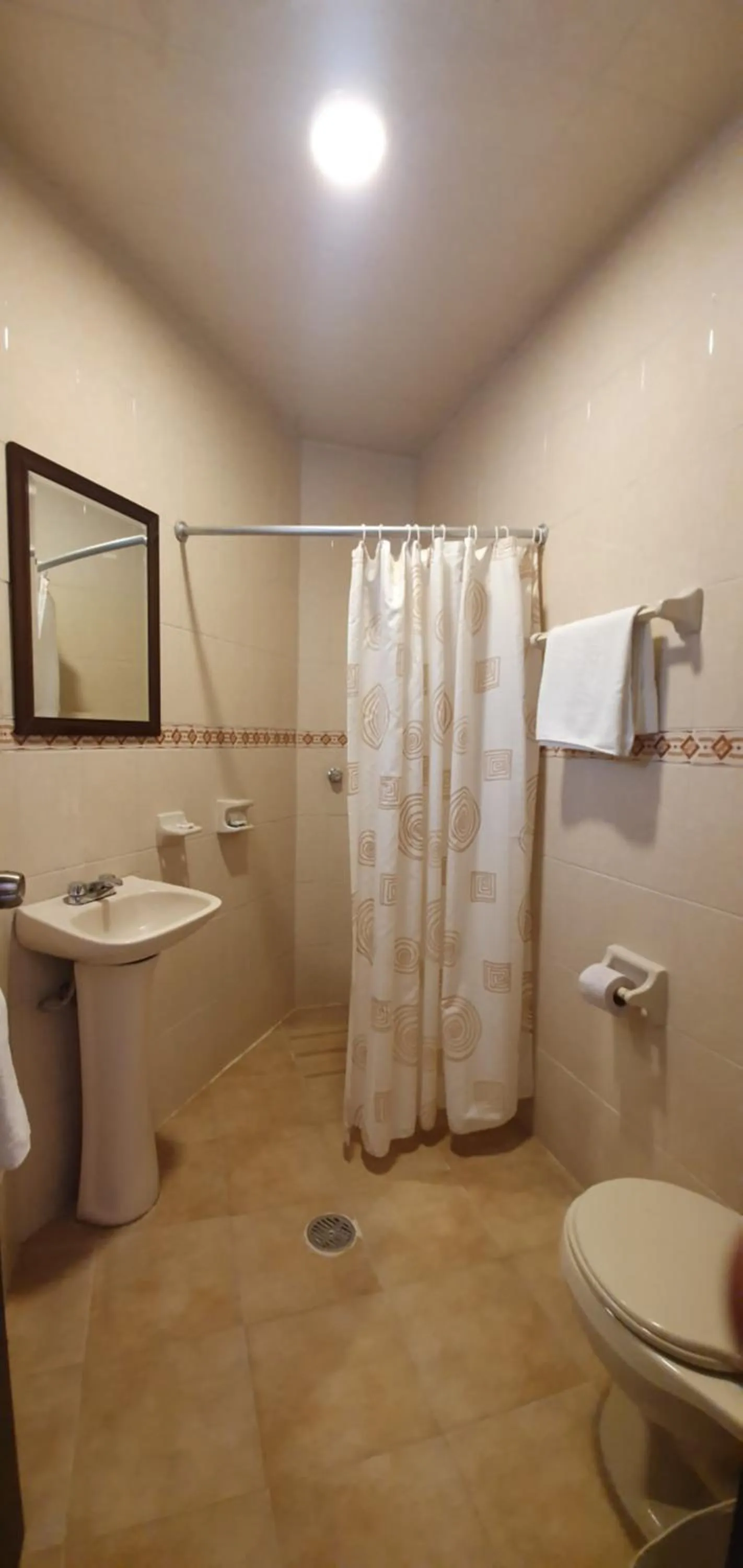 Bathroom in Hotel Del Valle, Tecamachalco