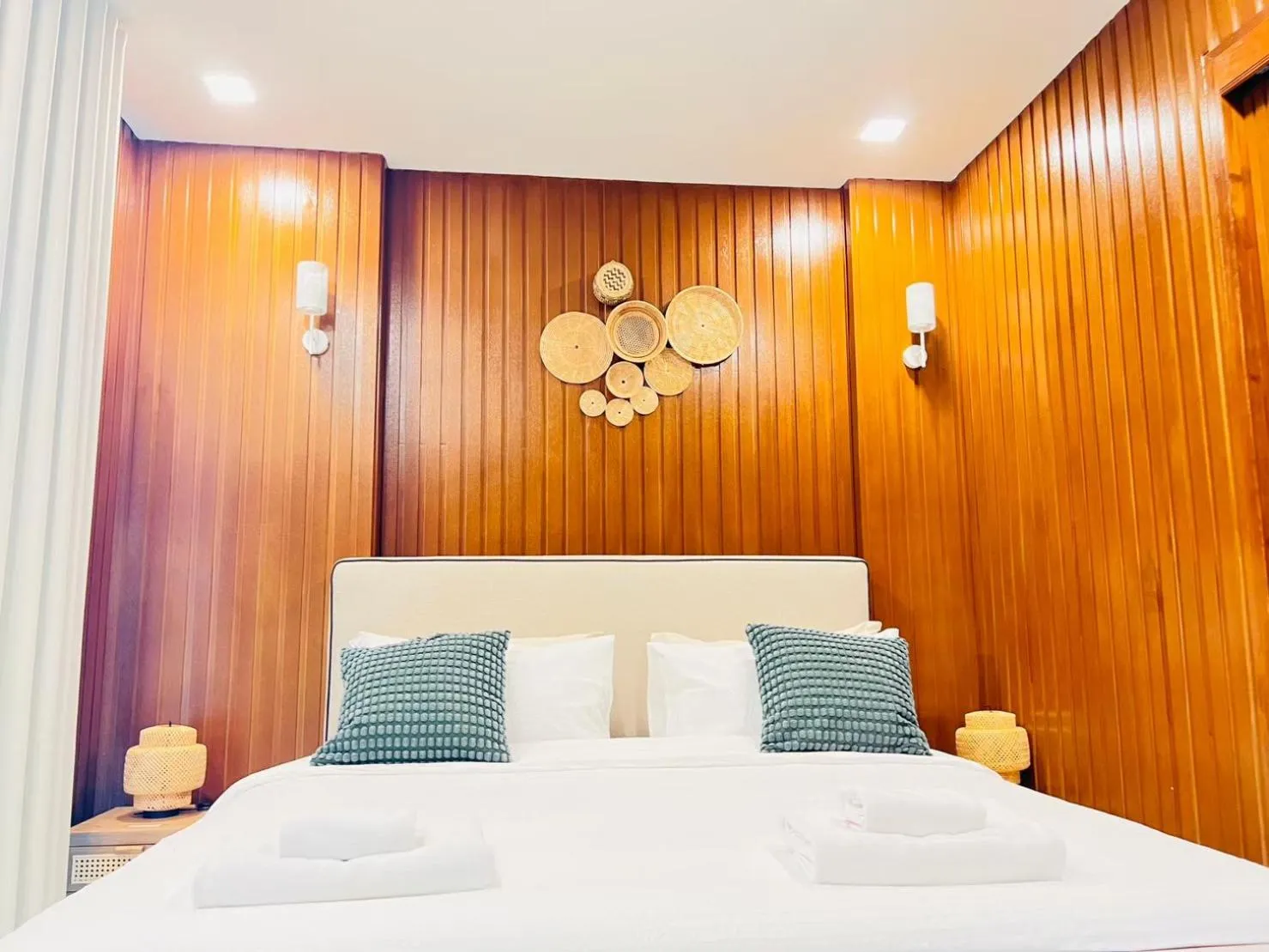 Bed in Royal Sammuk Villa