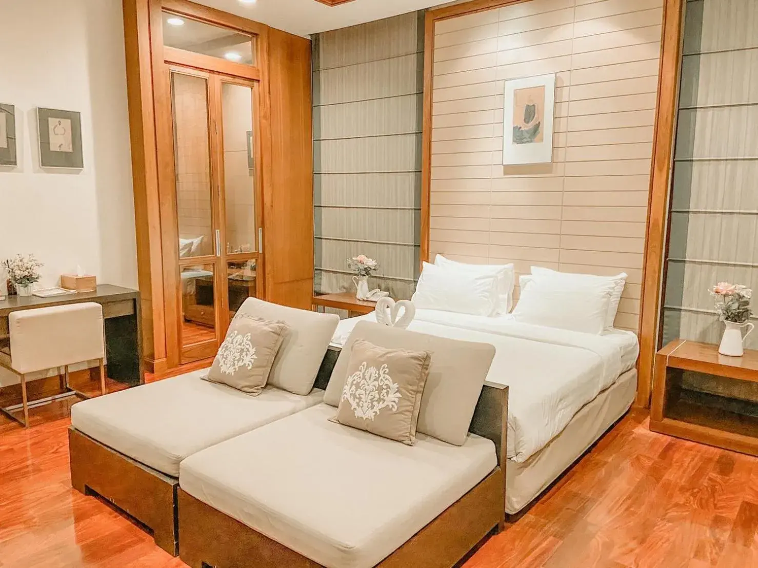 Bed in Royal Sammuk Villa Bed in Royal Sammuk Villa