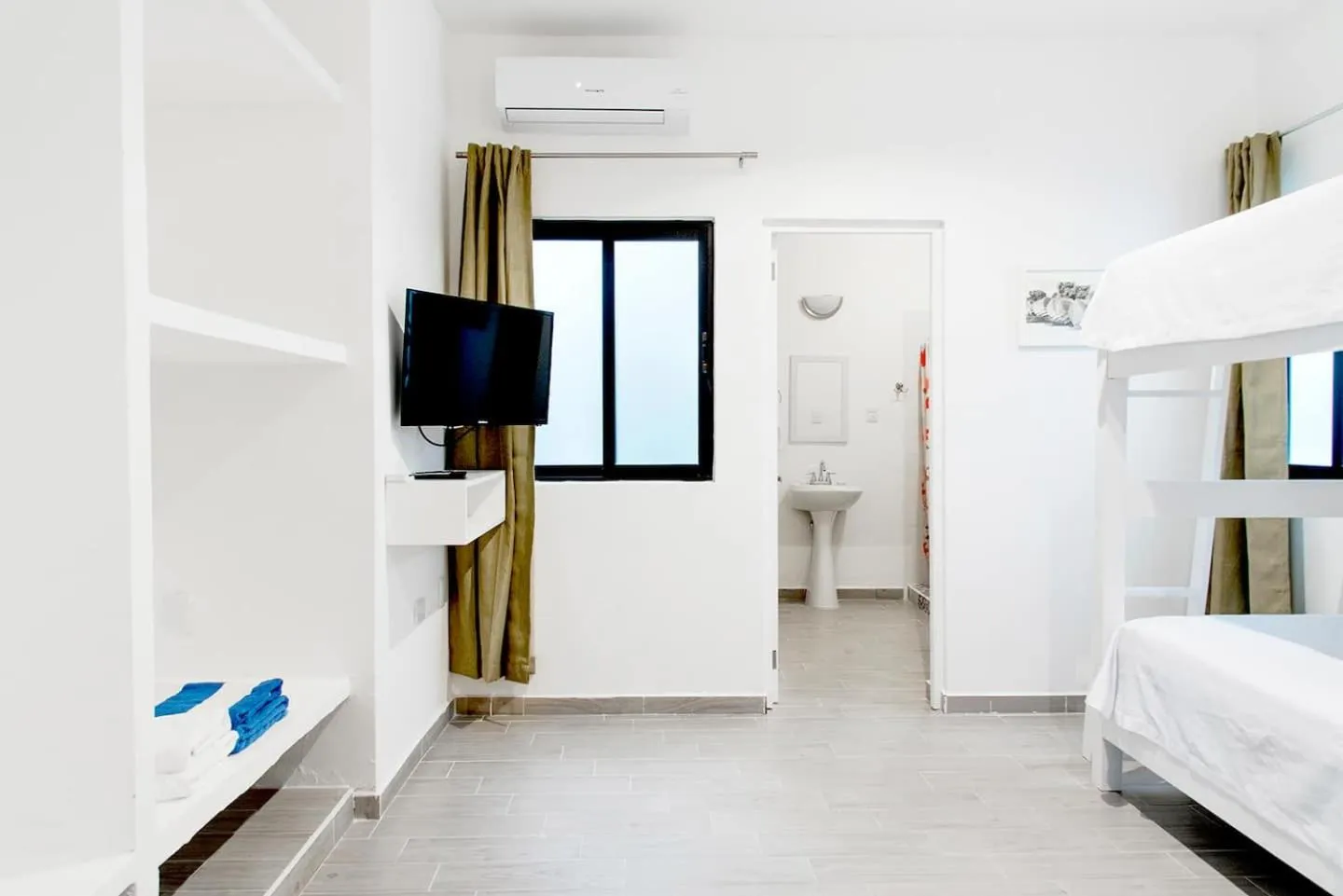 Bed in Valentina Suites by Las Flores Vacation Rentals