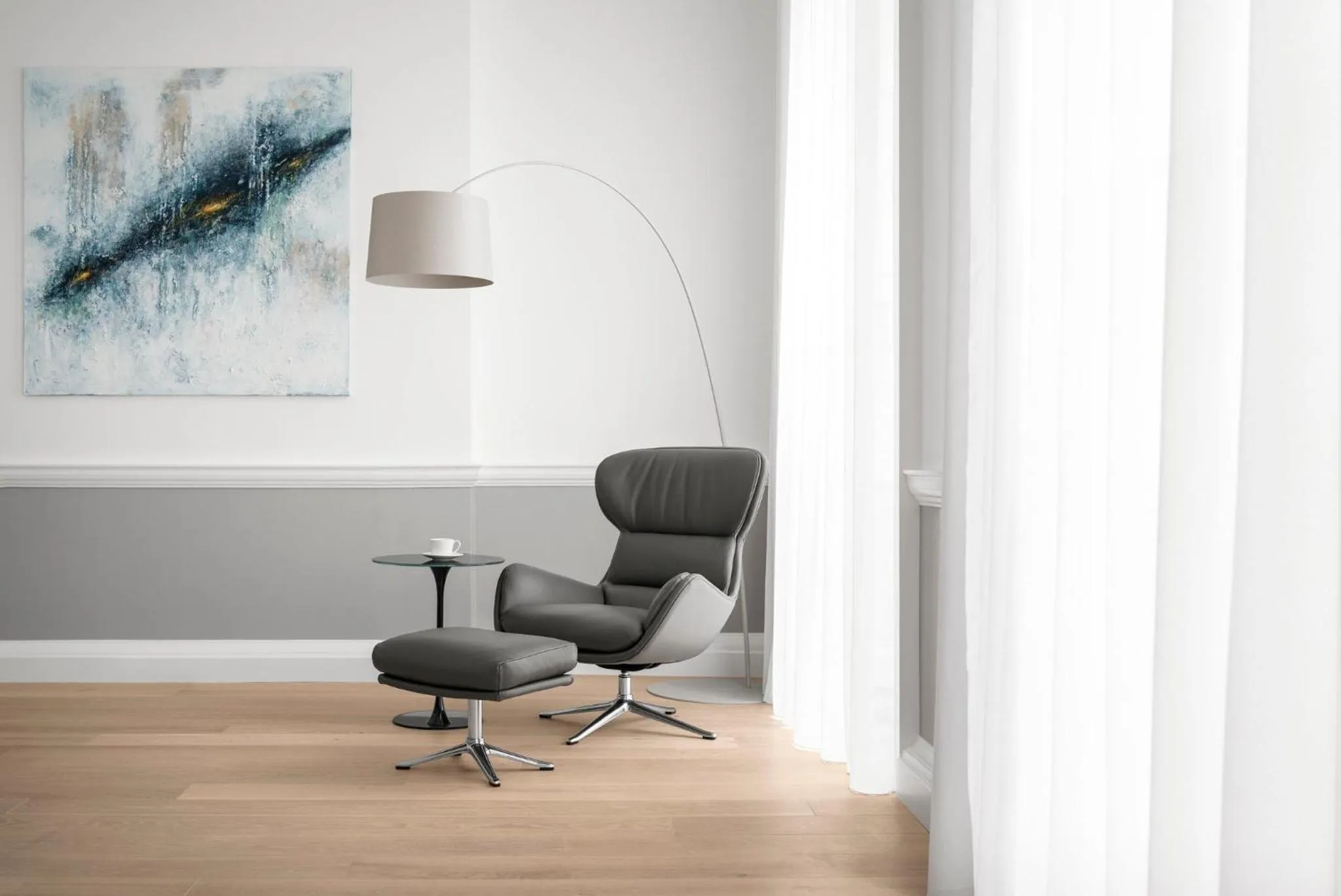 Photo of the whole room in COMO Metropolitan London