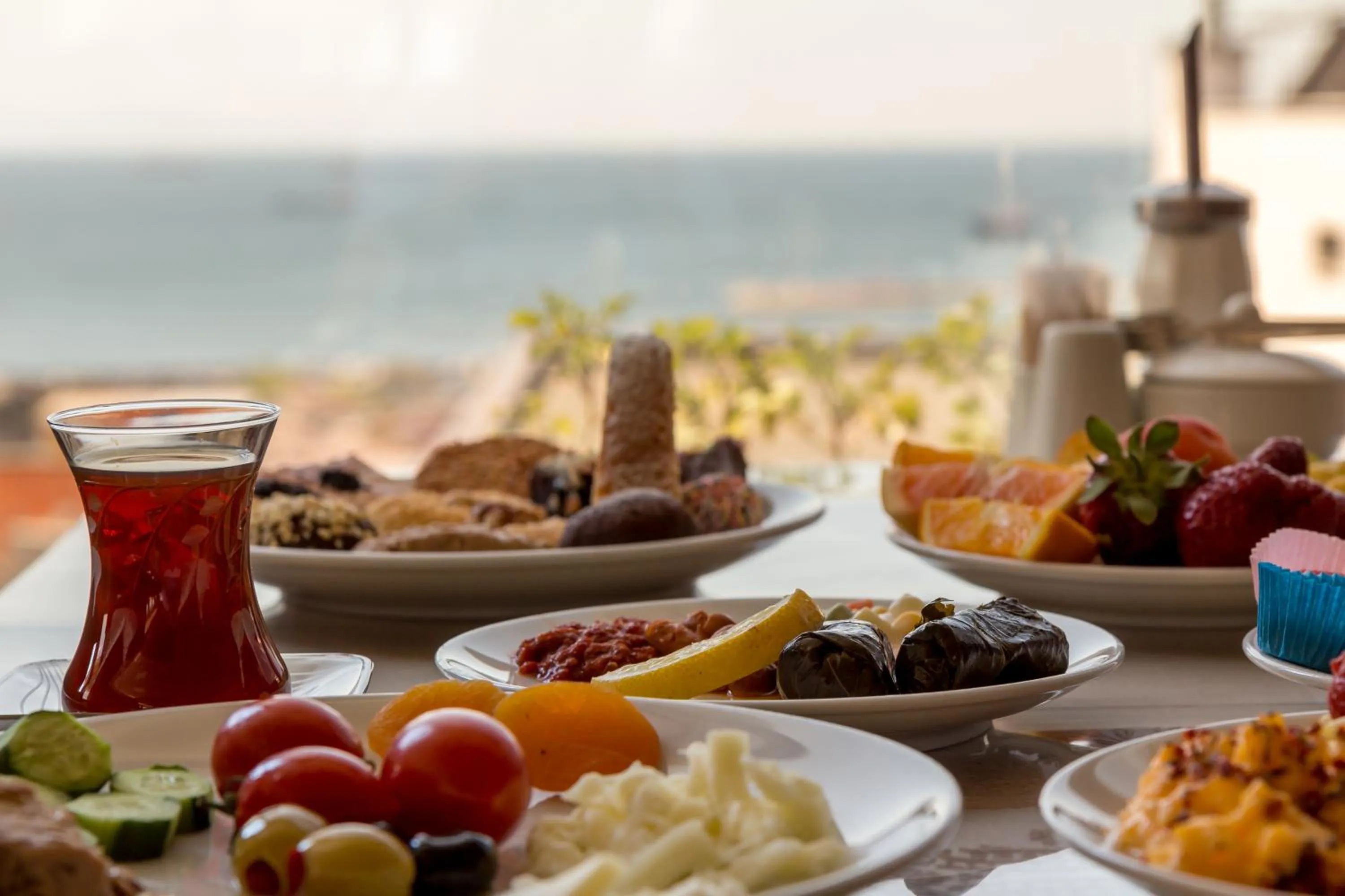 Food in Grand Rosa Hotel