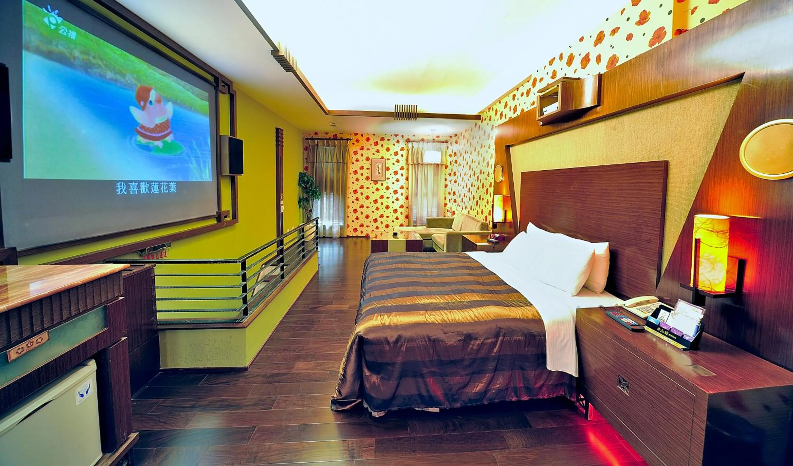 TV and multimedia, Bed in Hakodate Motel