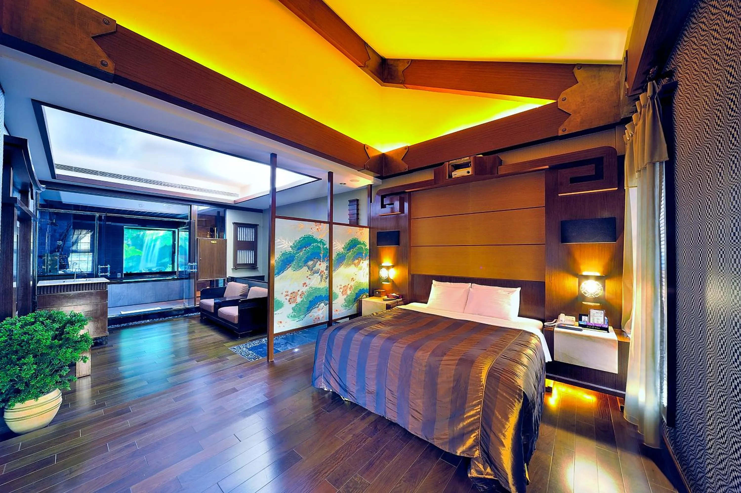 Bedroom, Bed in Hakodate Motel