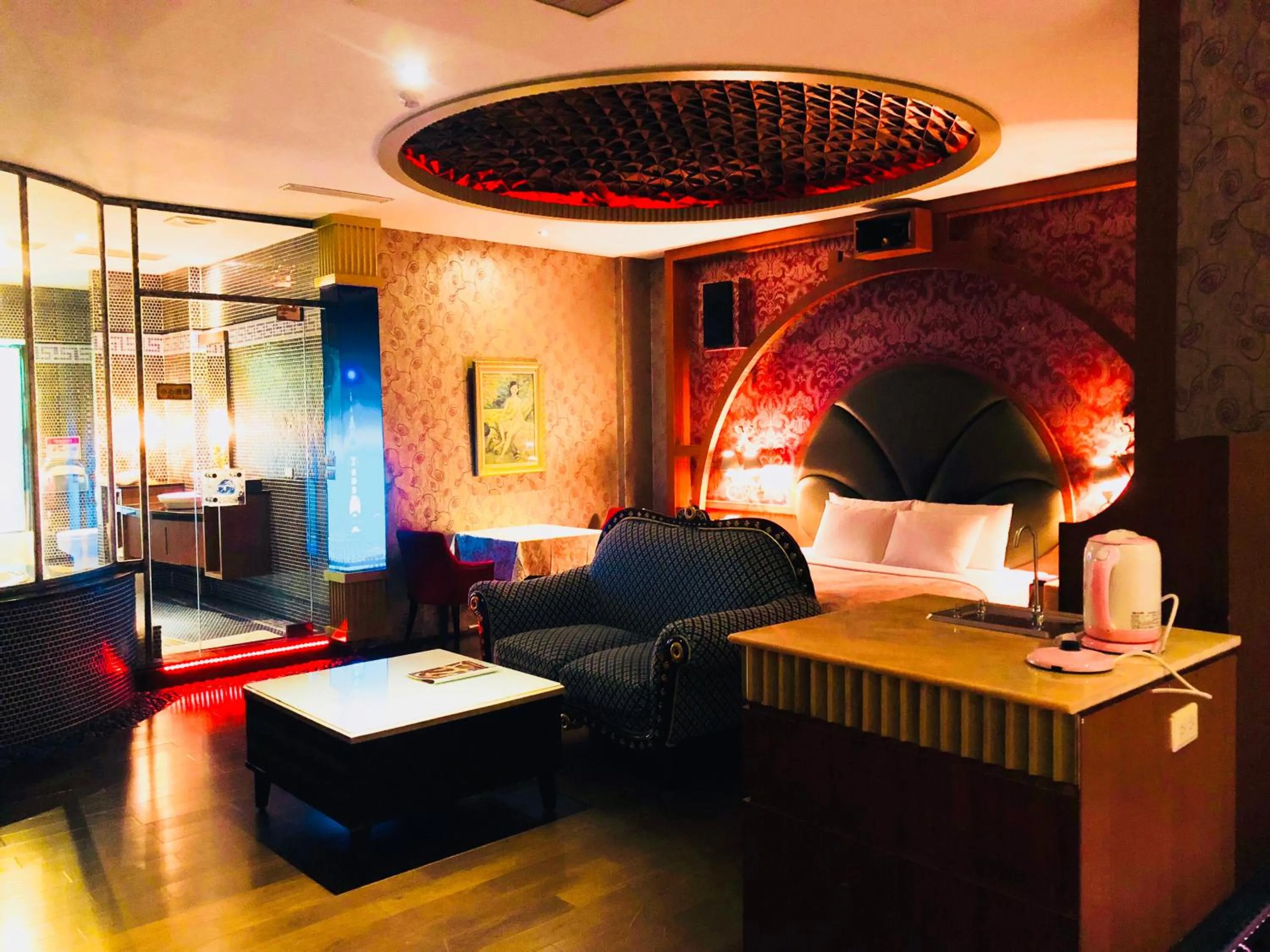 Photo of the whole room, Bed in Hakodate Motel