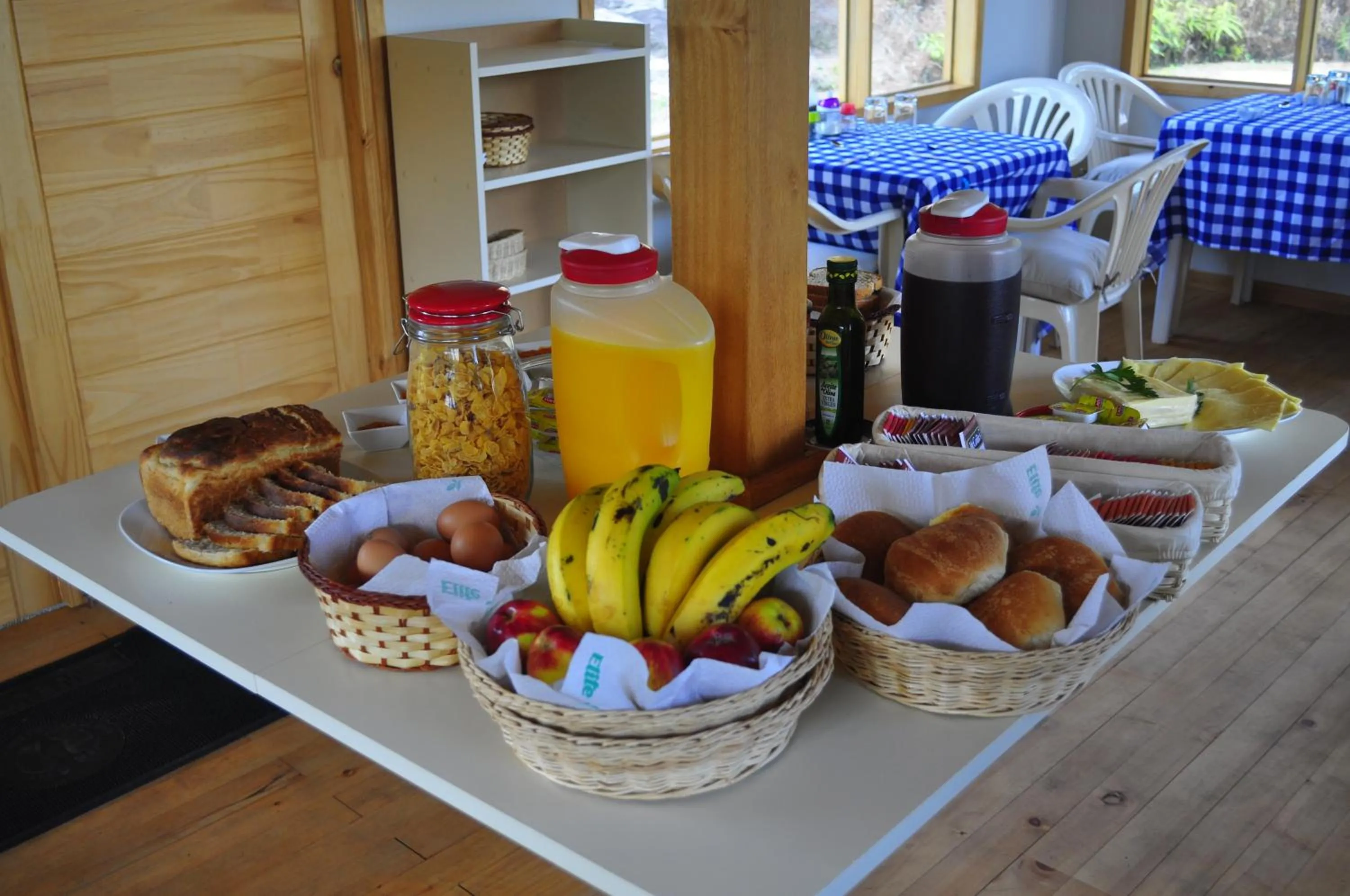 Breakfast in San Alberto Ecolodge