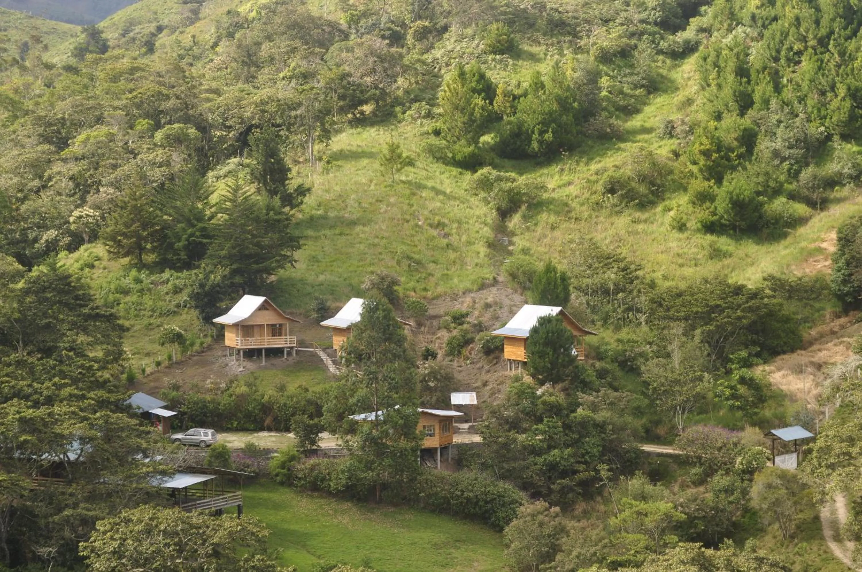 Facade/entrance in San Alberto Ecolodge