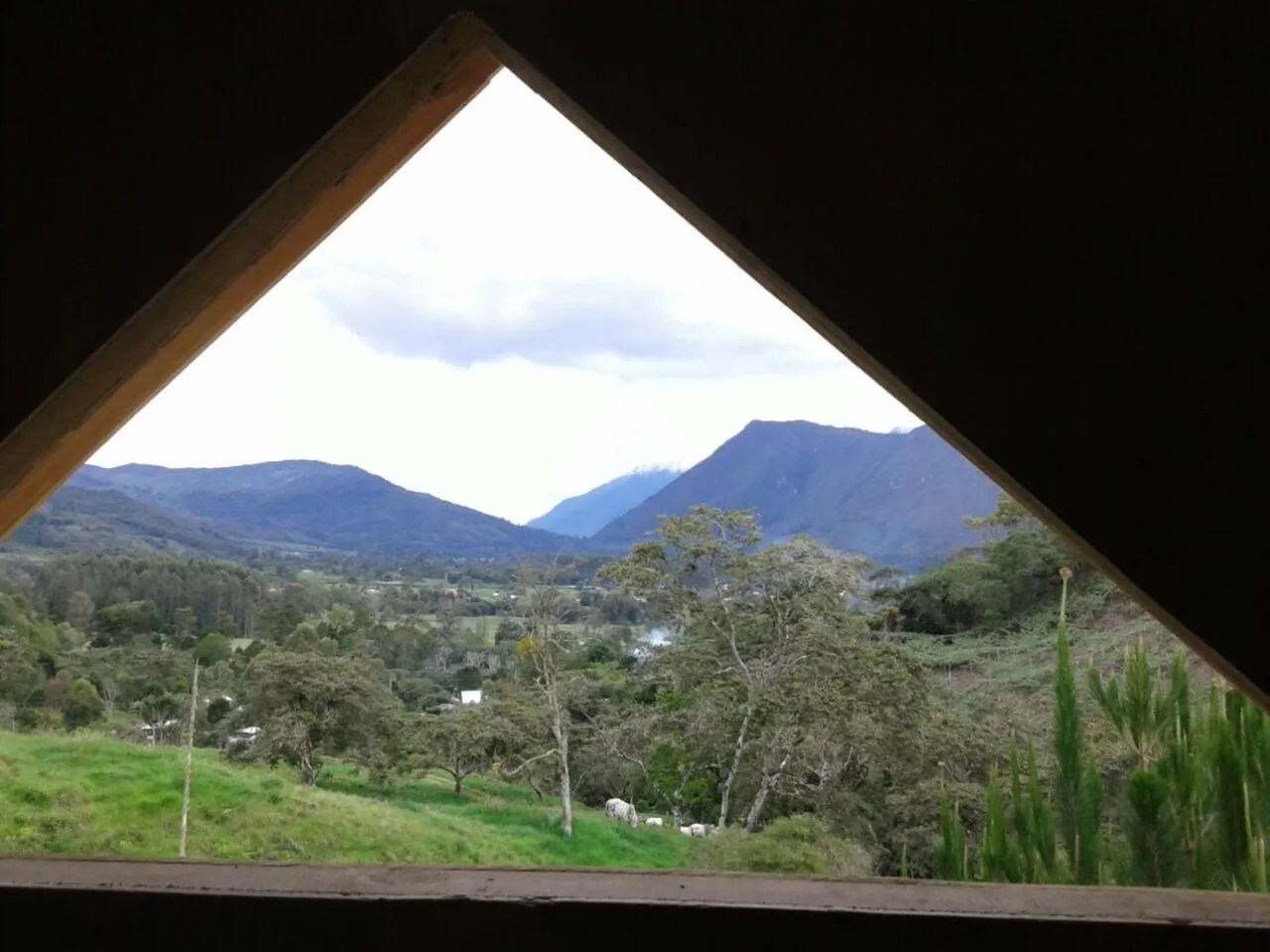 Landmark view in San Alberto Ecolodge