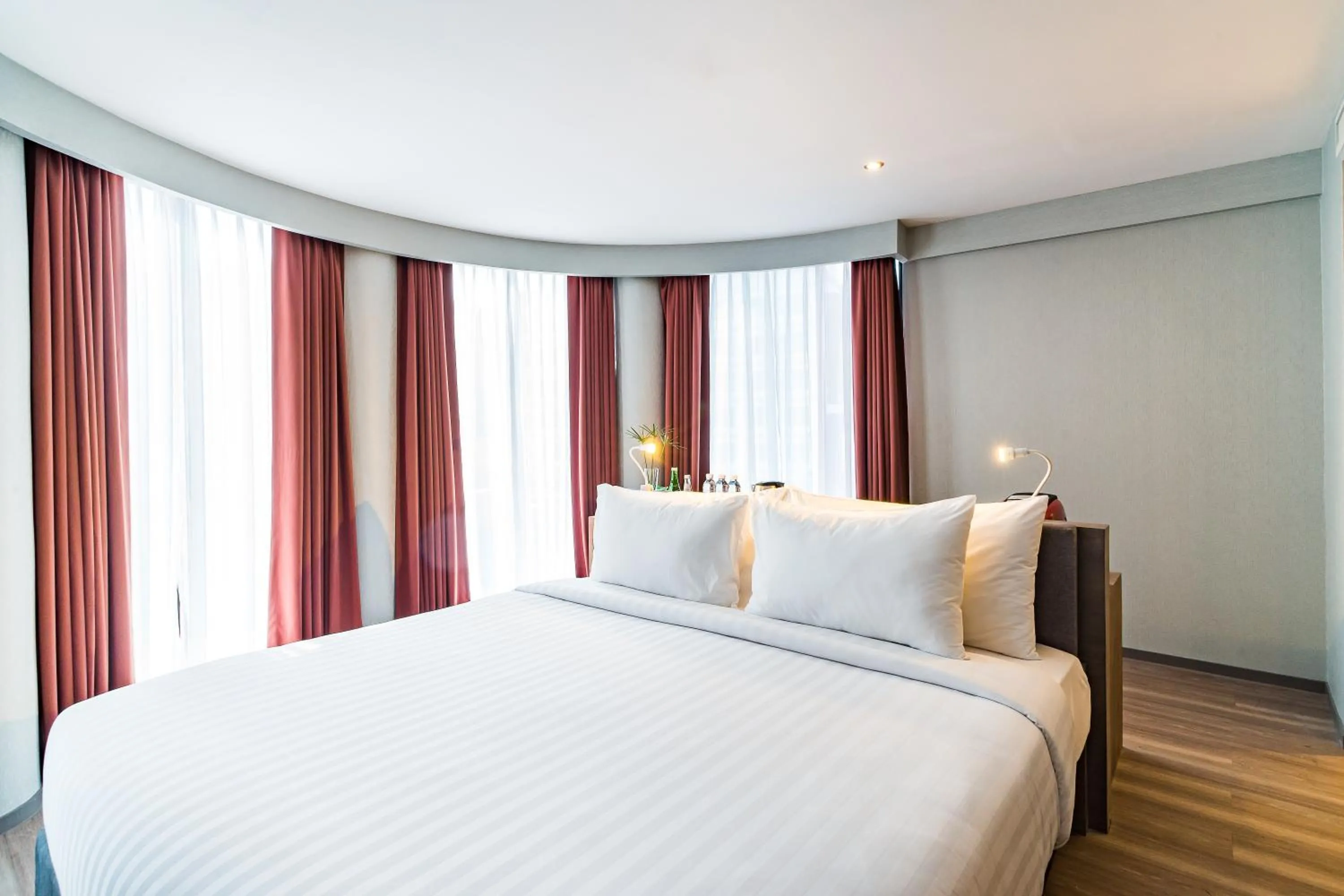 Bedroom, Bed in Citrus Grande Hotel Pattaya by Compass Hospitality