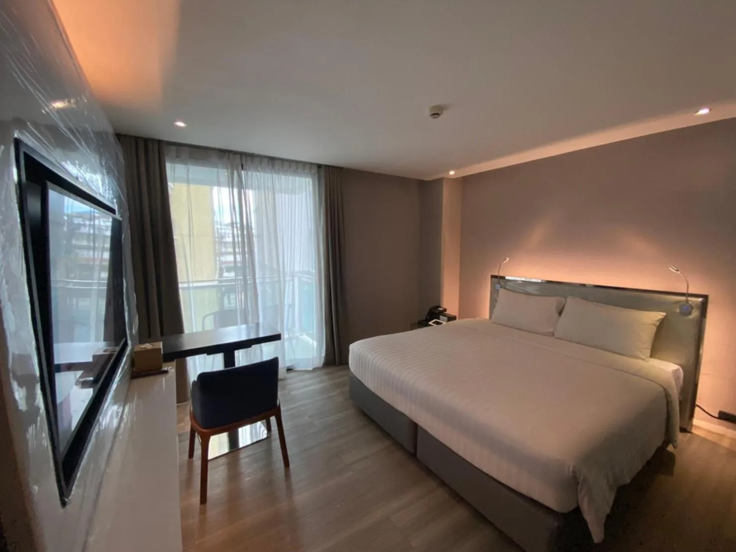 Bed in Citrus Grande Hotel Pattaya by Compass Hospitality