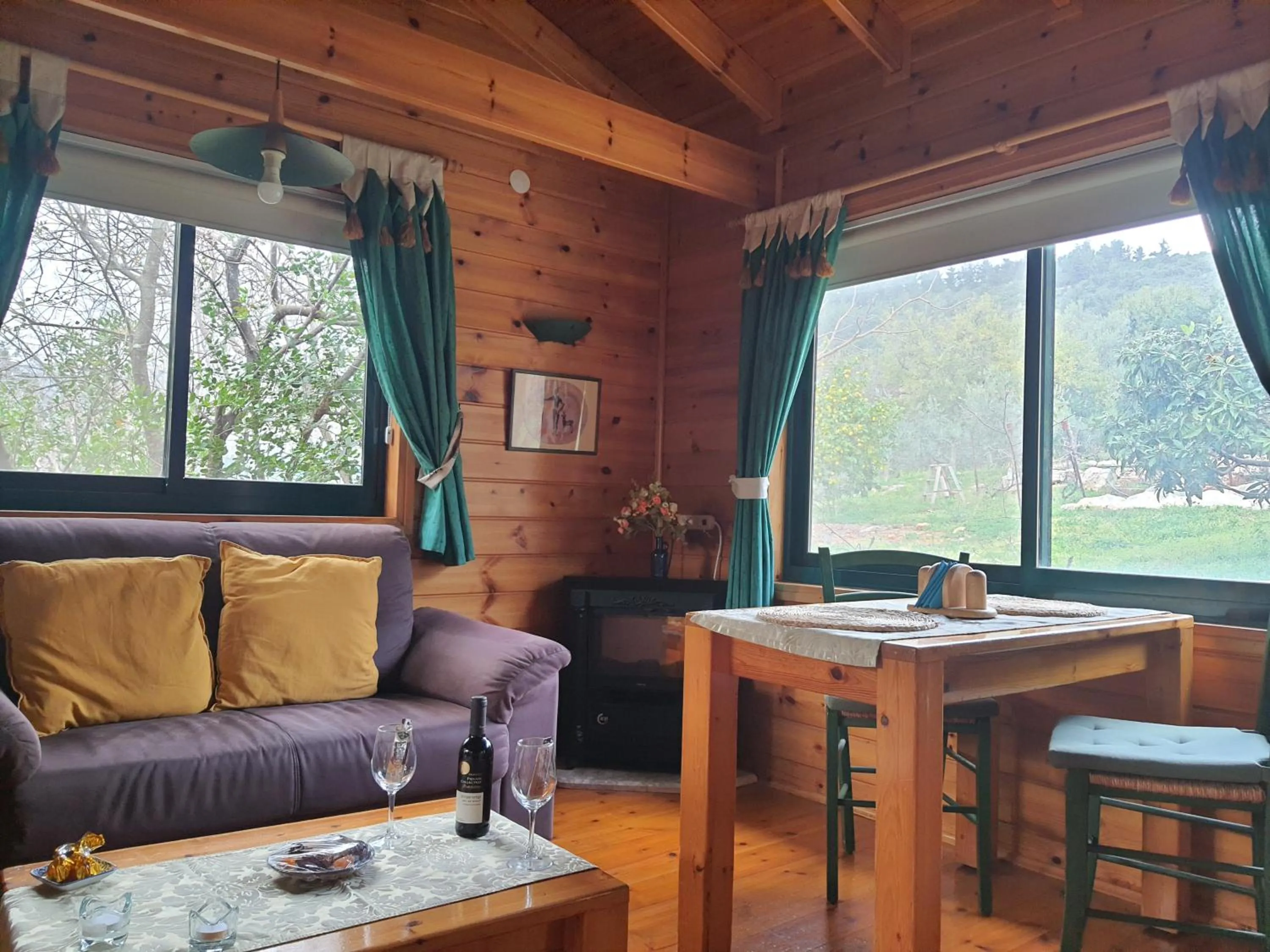 Living room in Eretz Hagalil - Land of Galilee