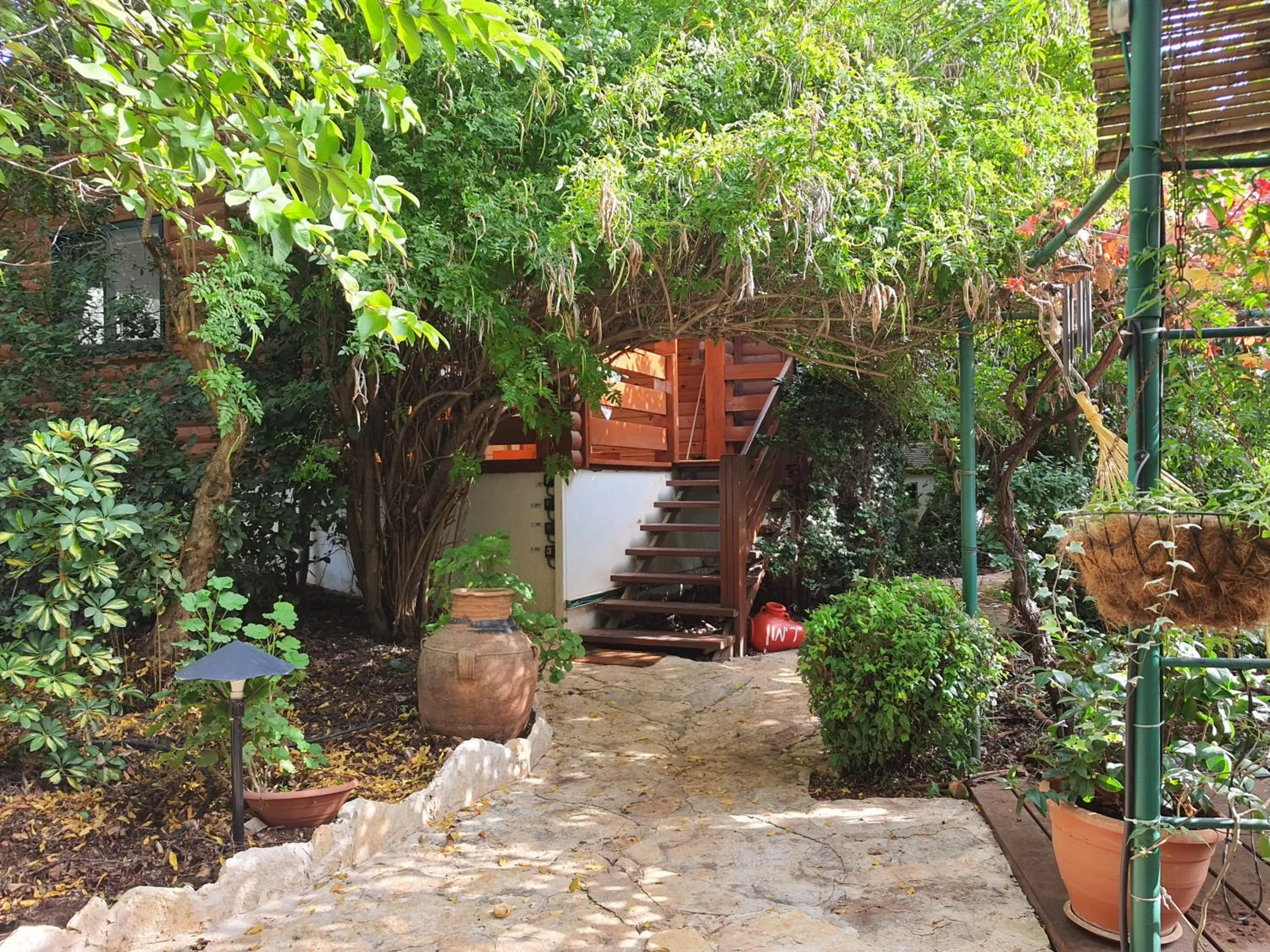 Garden view in Eretz Hagalil - Land of Galilee