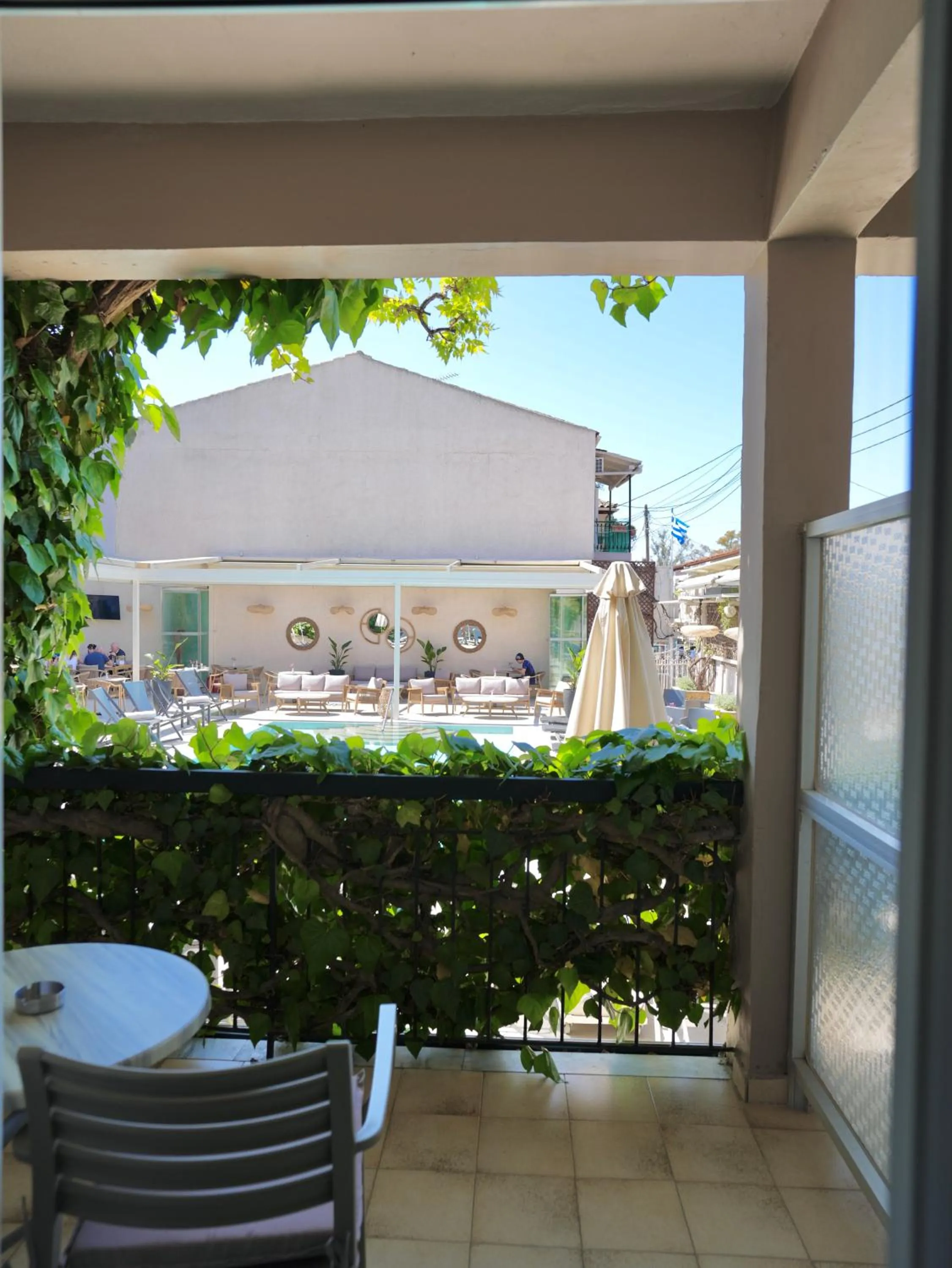 Balcony/Terrace in Telesilla Hotel