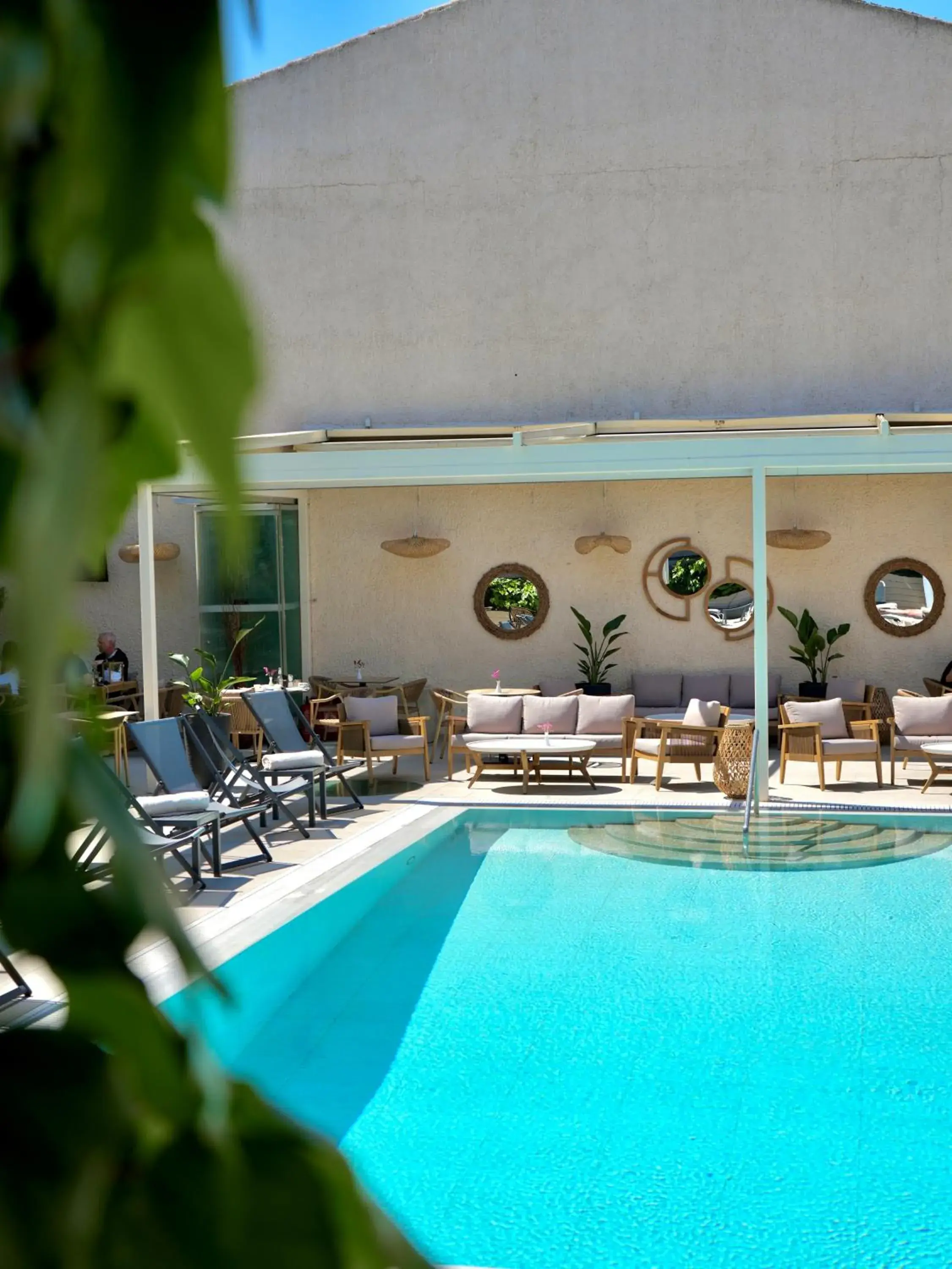 Swimming pool in Telesilla Hotel Swimming pool in Telesilla Hotel