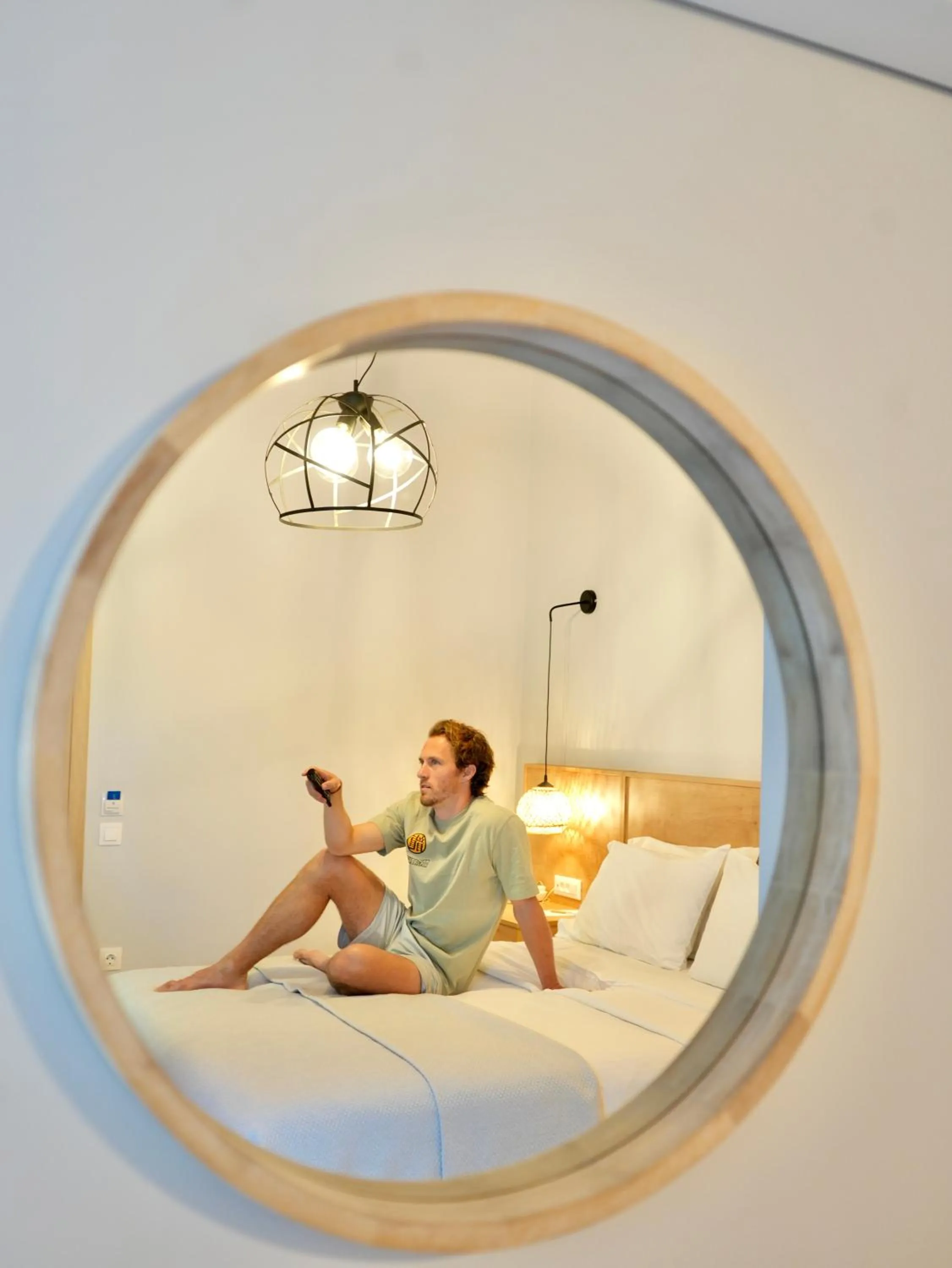 Bed in Telesilla Hotel