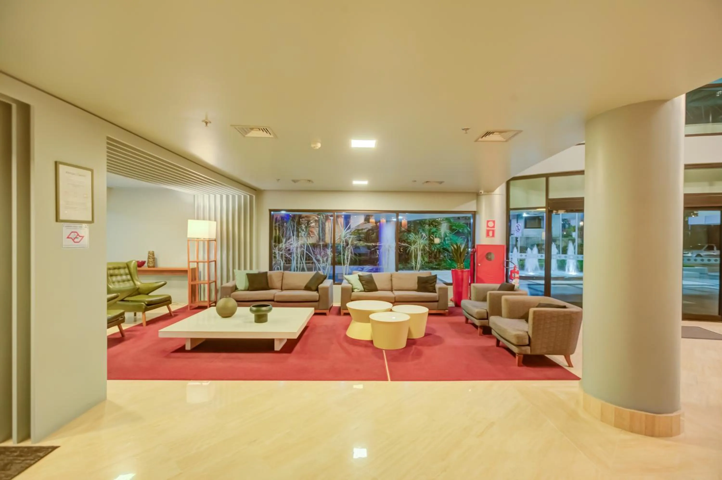 Seating area in Wyndham São Paulo Berrini