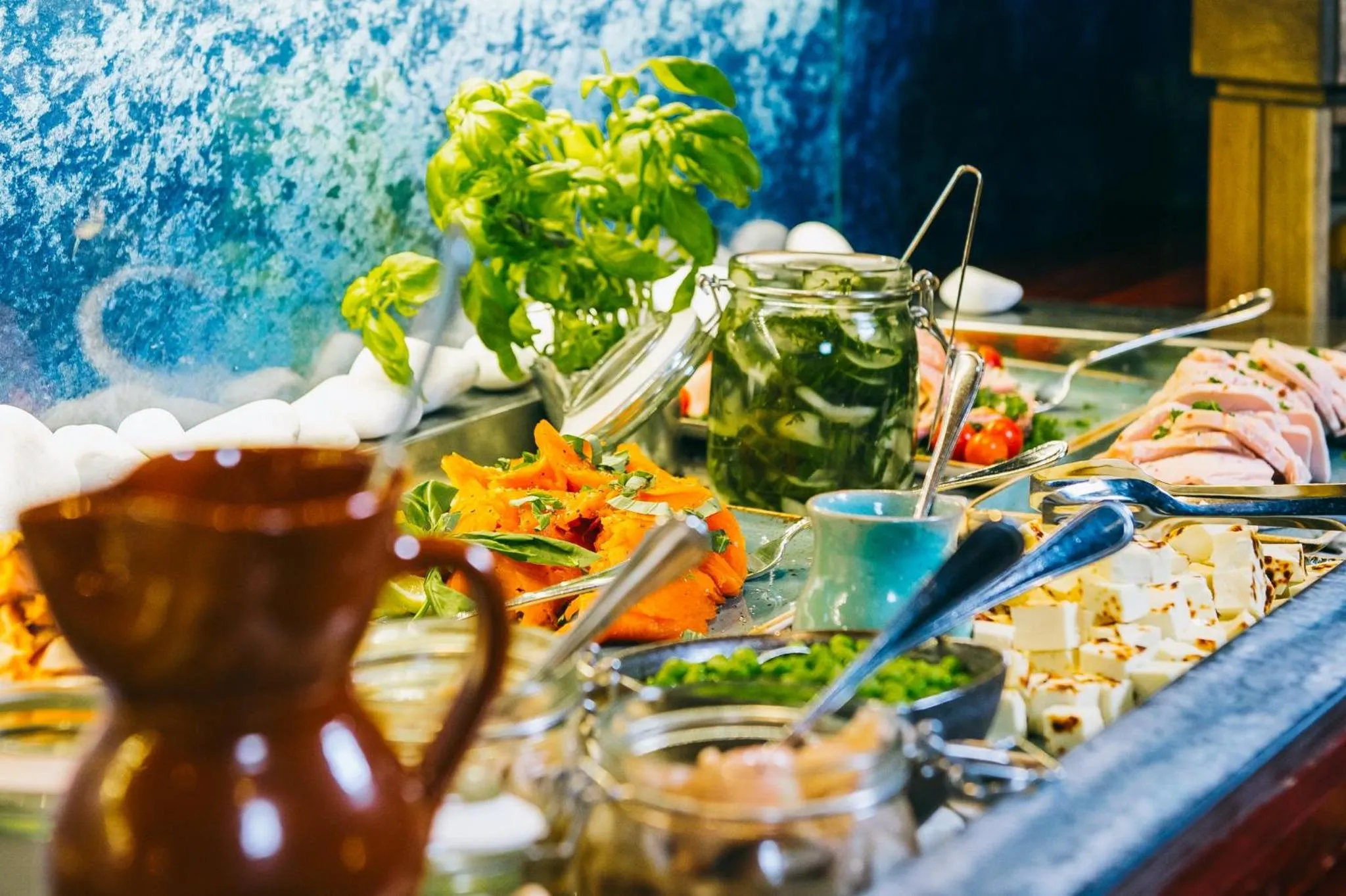 Food close-up in Hotel Kalliohovi