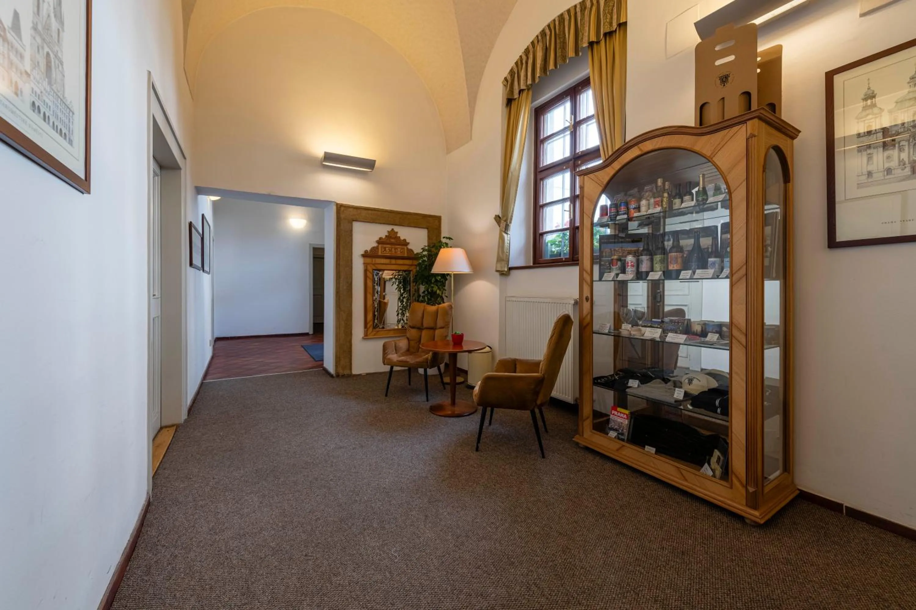 Lobby or reception in Adalbert Ecohotel