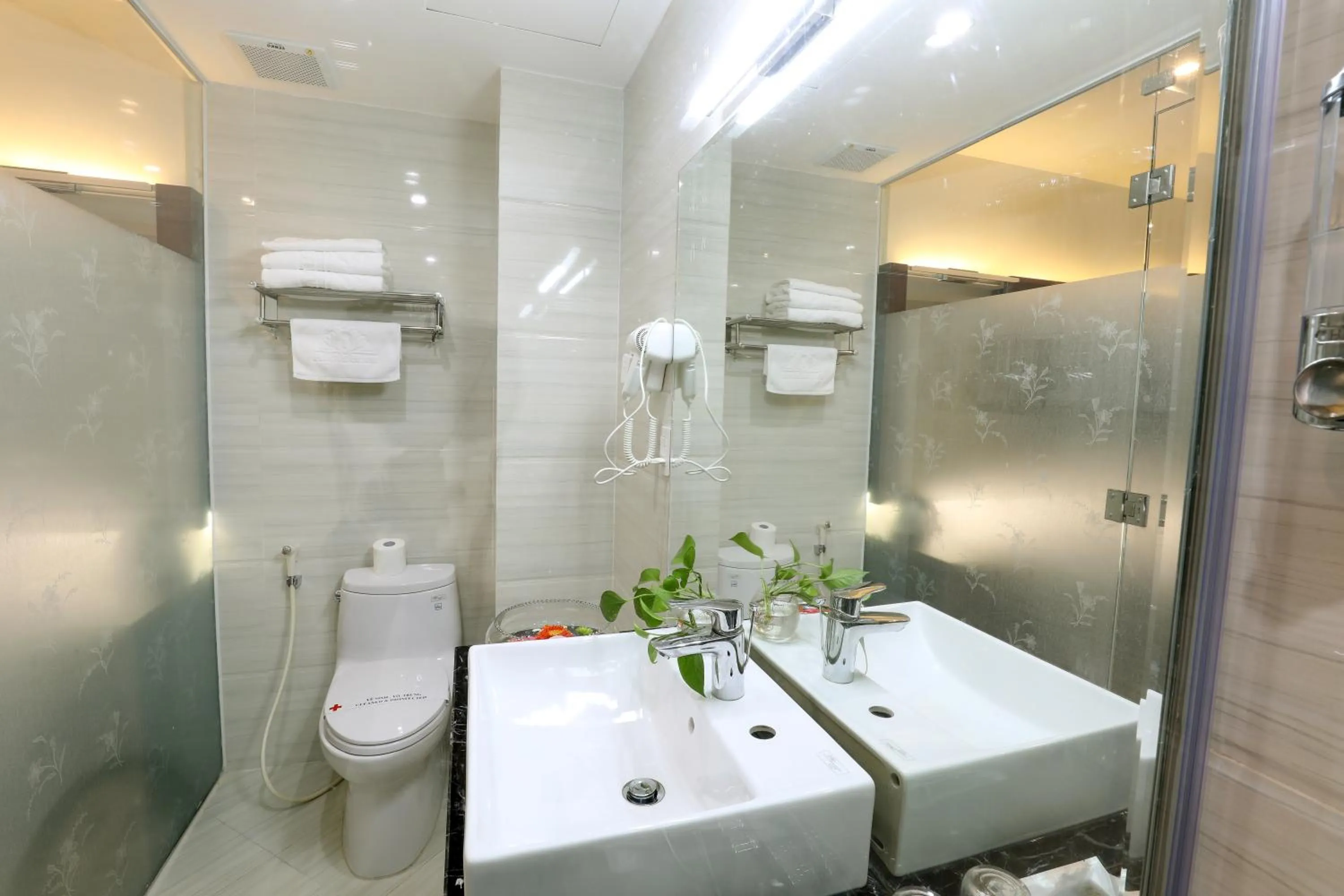 Toilet in Prague Hotel