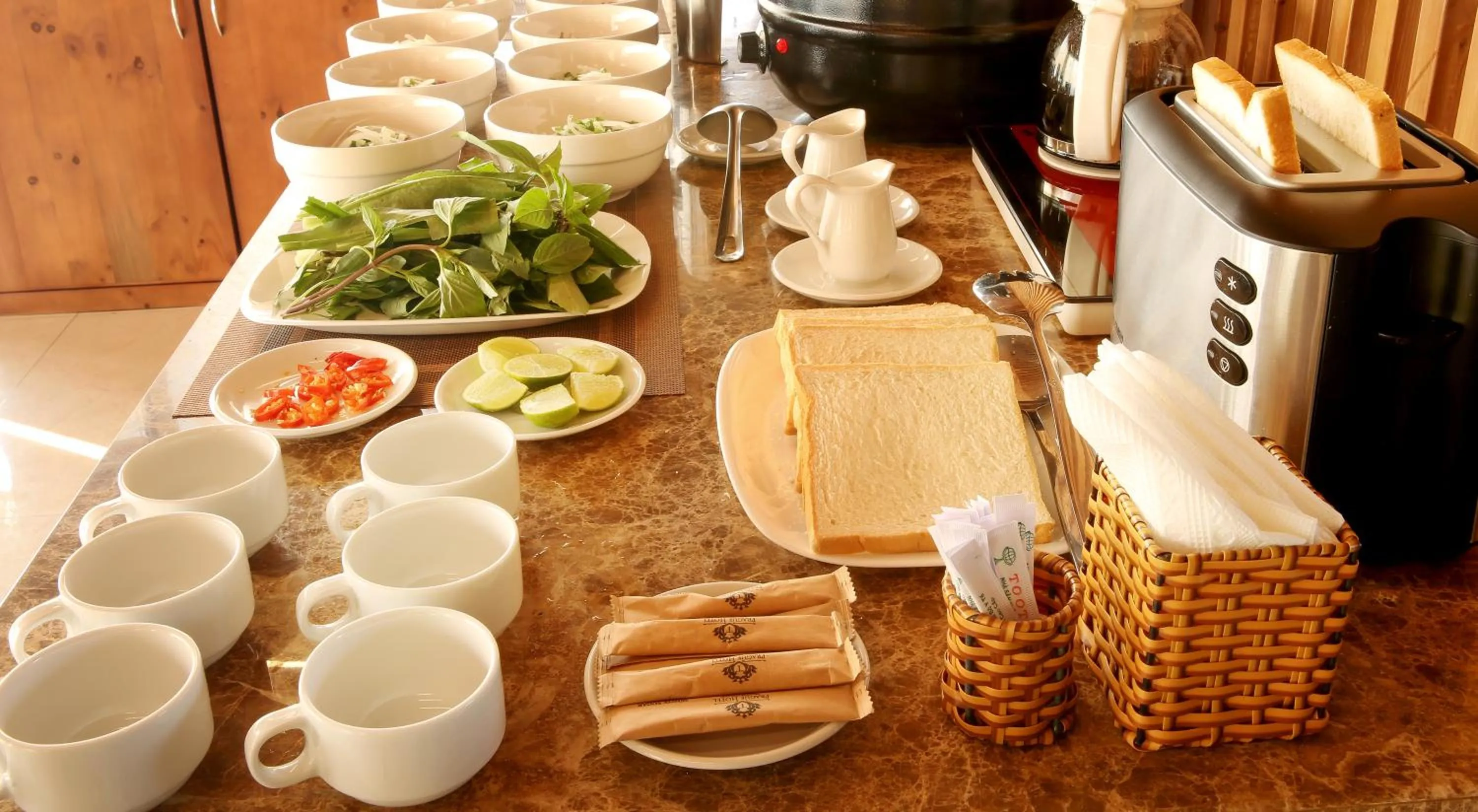 Buffet breakfast in Prague Hotel