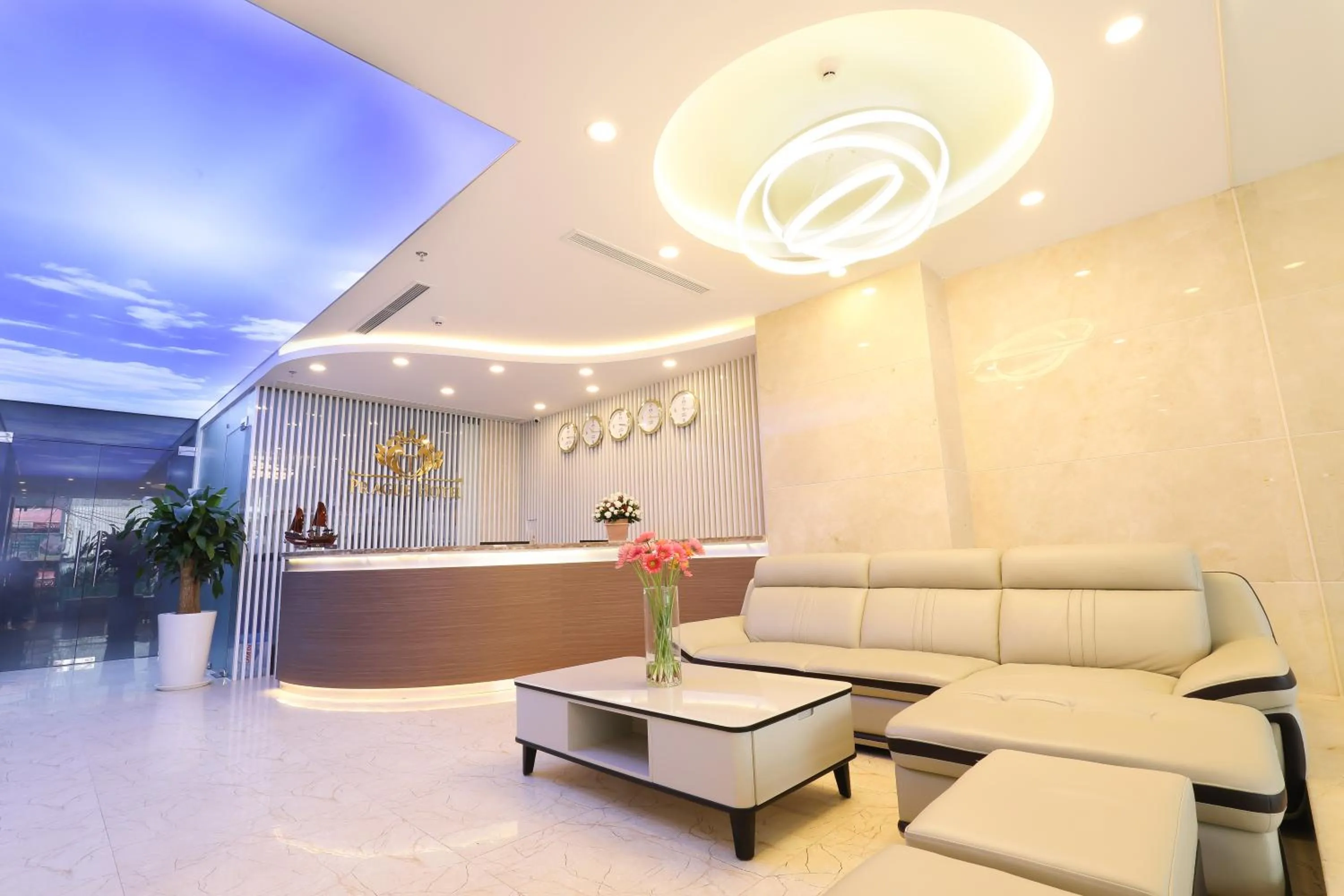 Lobby or reception in Prague Hotel