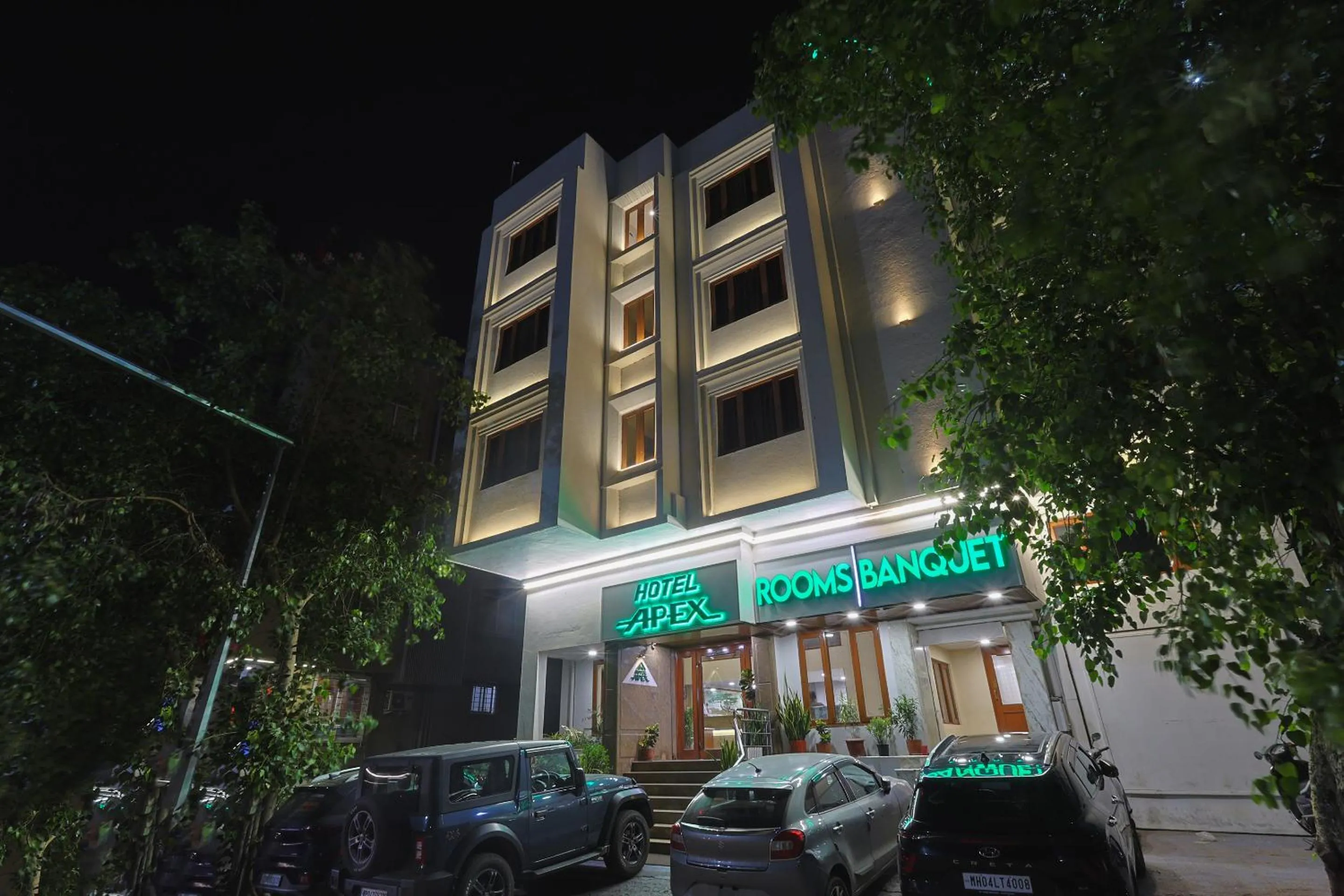 Property building in Hotel Apex