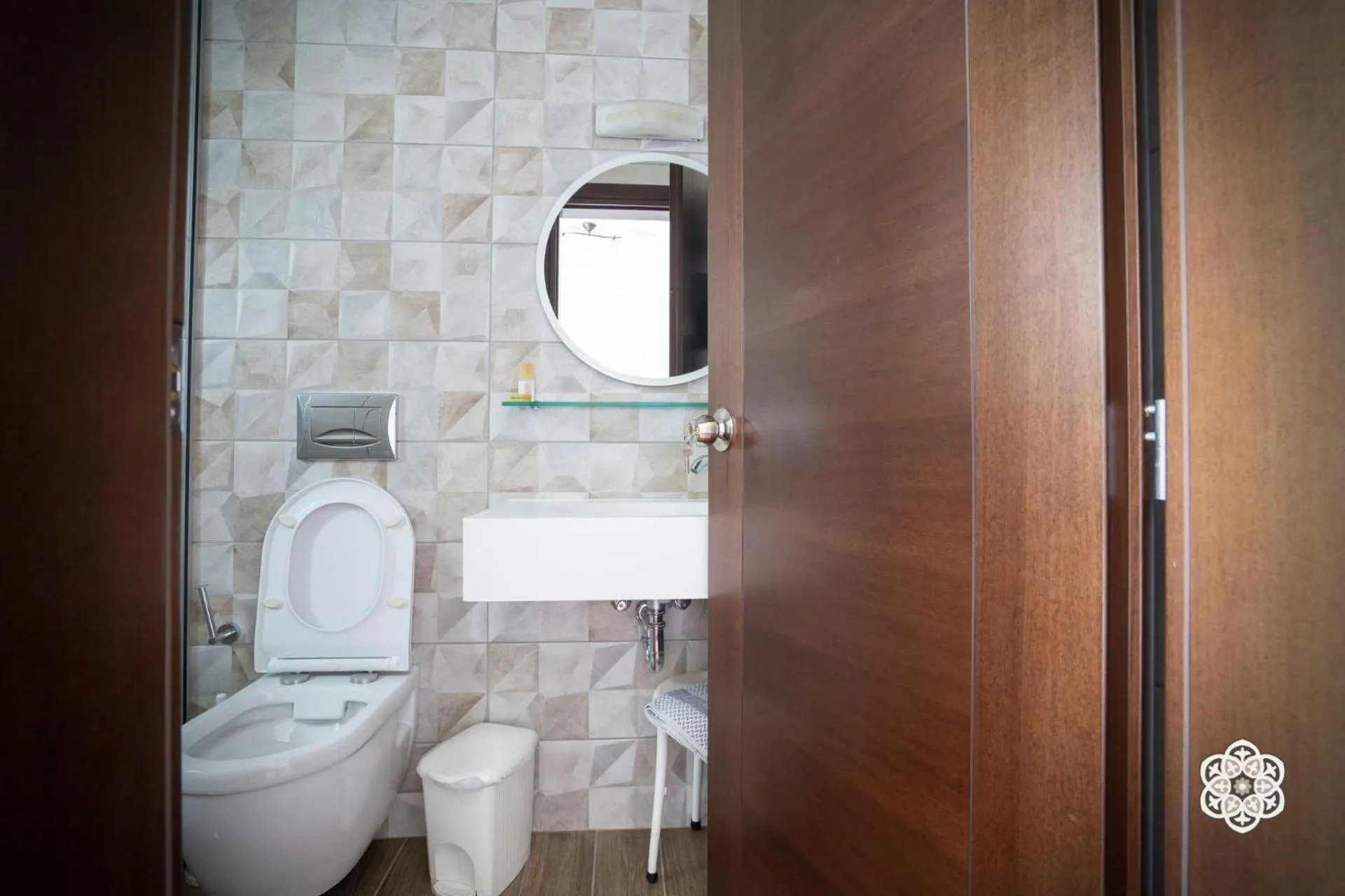 Bathroom in Aktaion Hotel