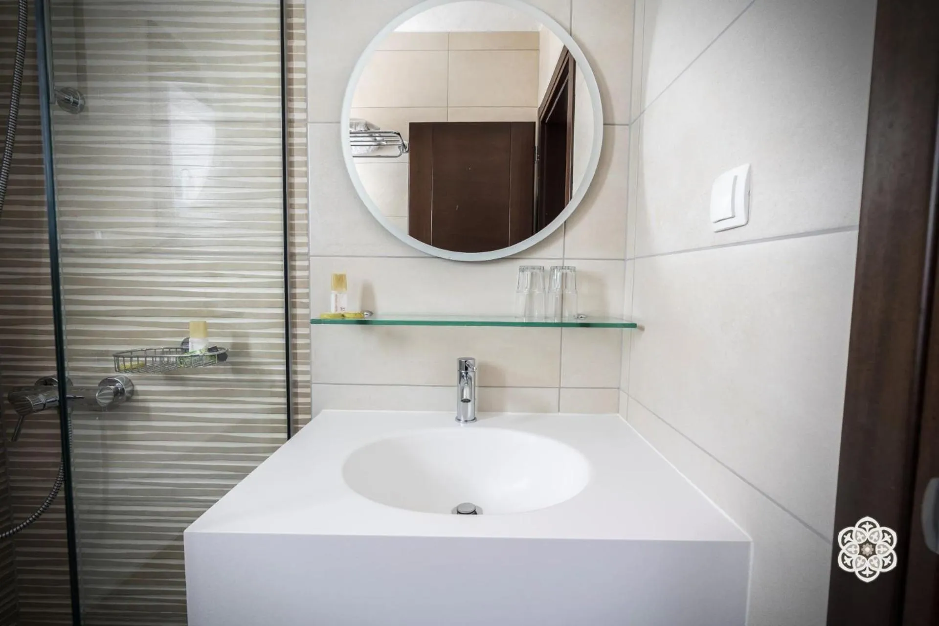 Bathroom in Aktaion Hotel