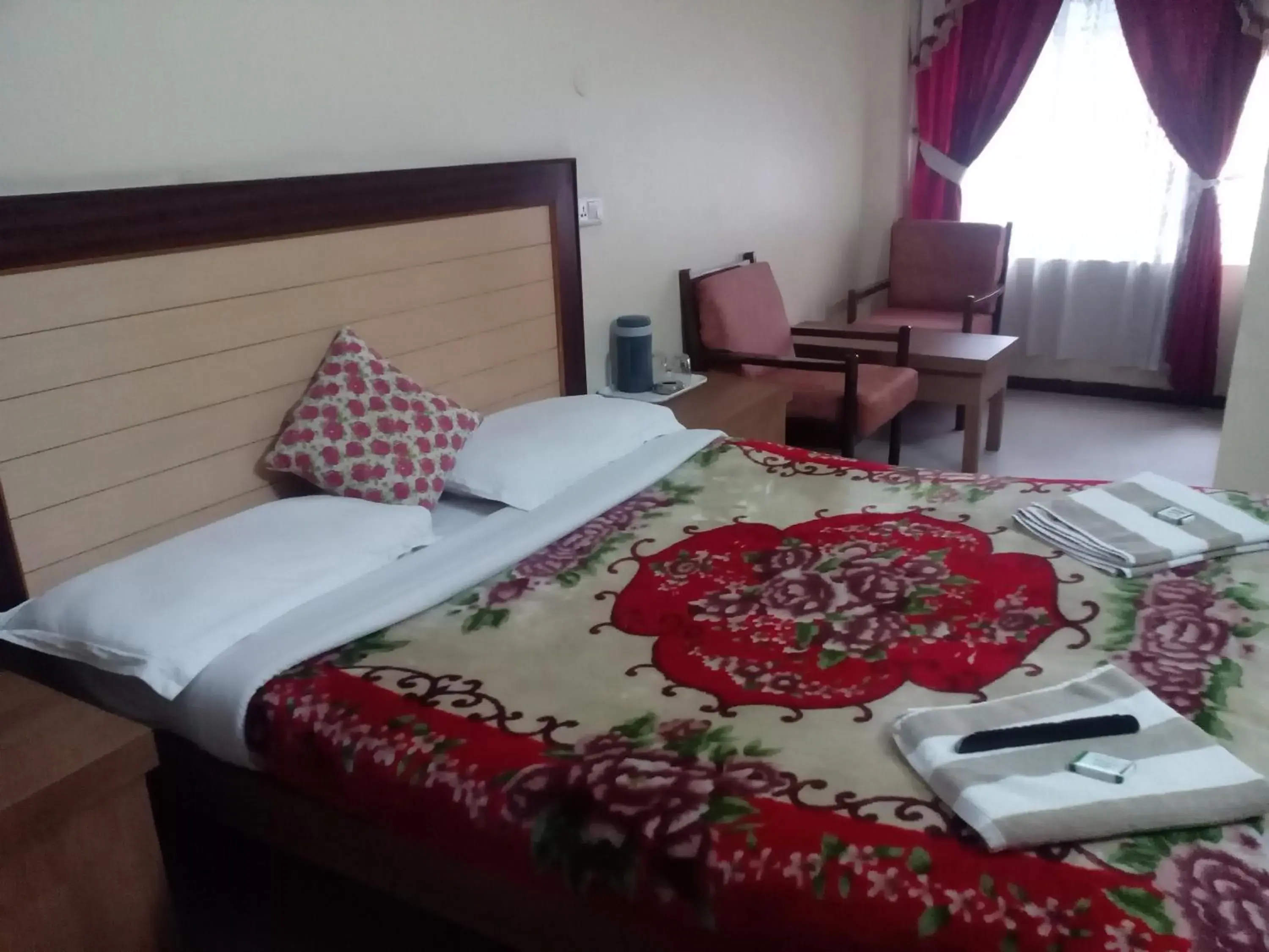 Bedroom, Bed in Hotel Preethi Palace Bedroom, Bed in Hotel Preethi Palace