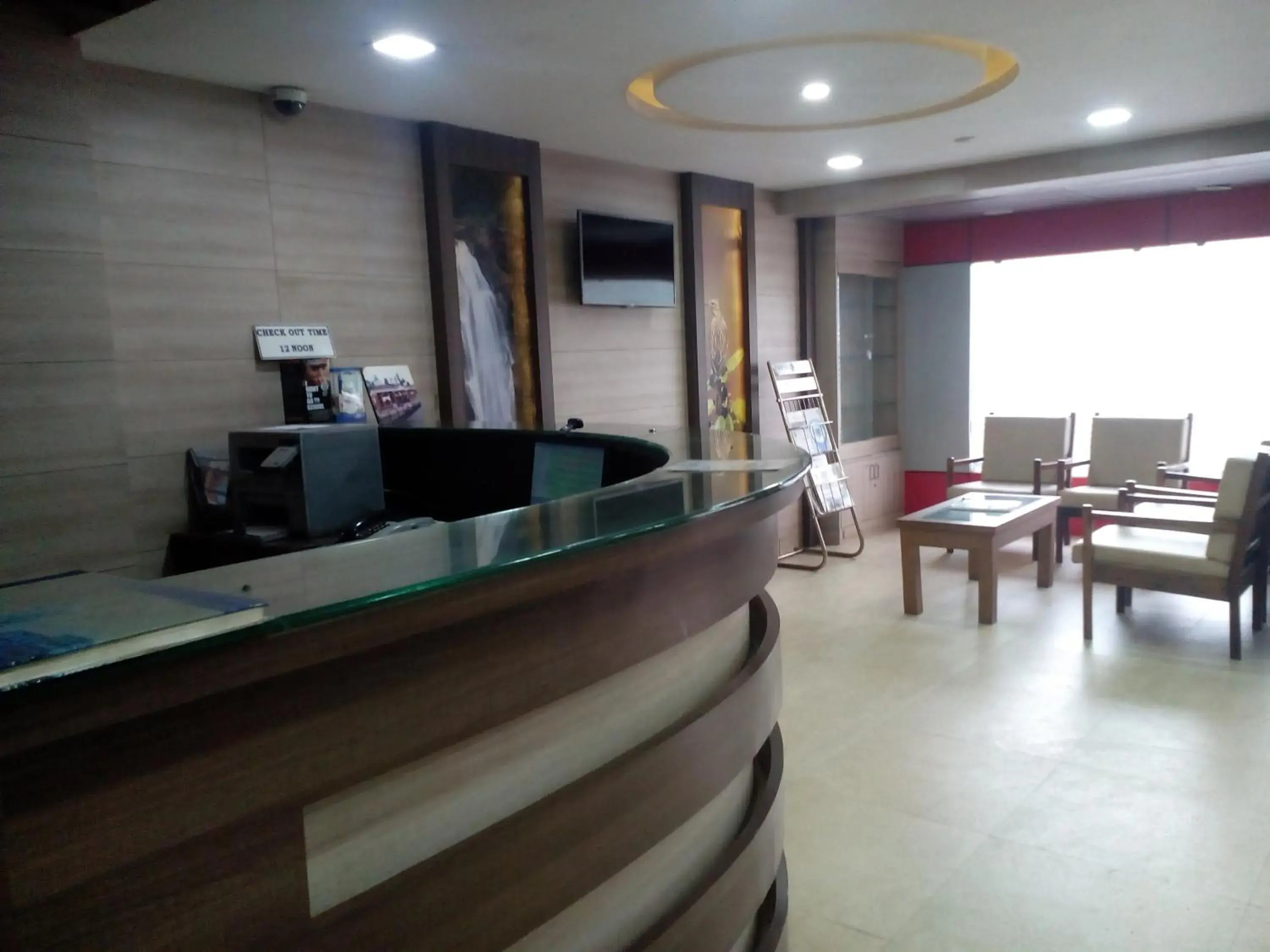 Lobby or reception in Hotel Preethi Palace Lobby or reception in Hotel Preethi Palace