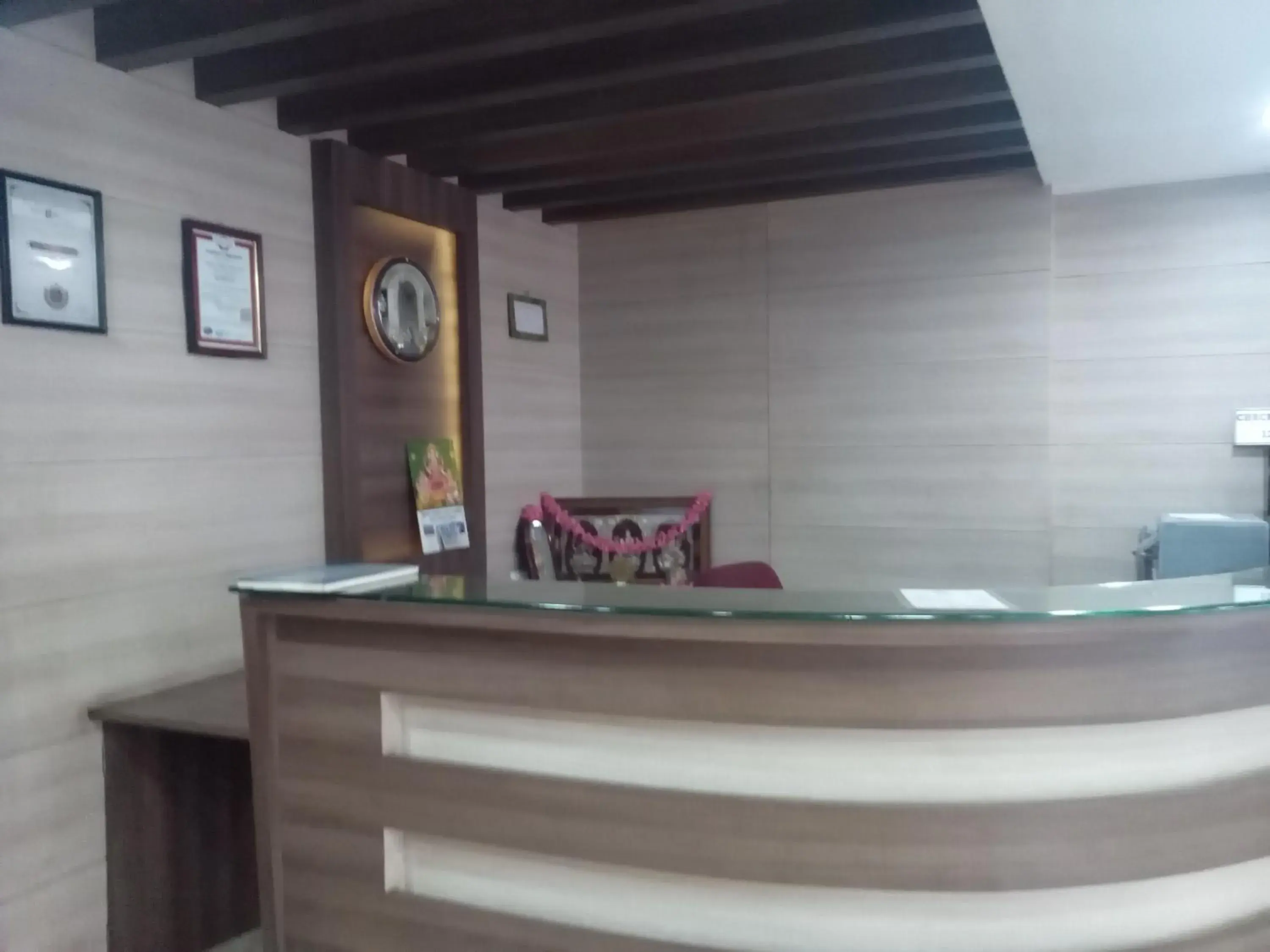 Lobby or reception in Hotel Preethi Palace Lobby or reception in Hotel Preethi Palace
